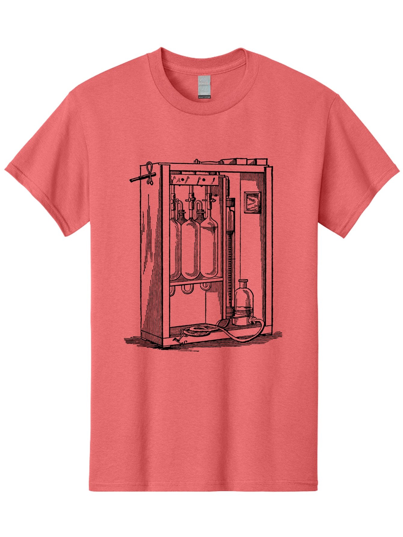 Laboratory-Equipment-6 Men'S Graphic Tee, 100% Cotton, Comfortable Casual Summer Wear, Machine Washable, Laboratory Equipment, Scientific Instruments, Glass Containers, Tubes, Pipes, Laboratory Setup, Experimental Apparatus, Research Tools Aad620 12