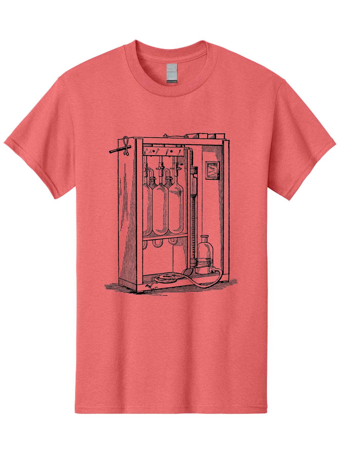 Laboratory-Equipment-6 Men'S Graphic Tee, 100% Cotton, Comfortable Casual Summer Wear, Machine Washable, Laboratory Equipment, Scientific Instruments, Glass Containers, Tubes, Pipes, Laboratory Setup, Experimental Apparatus, Research Tools Aad620 5