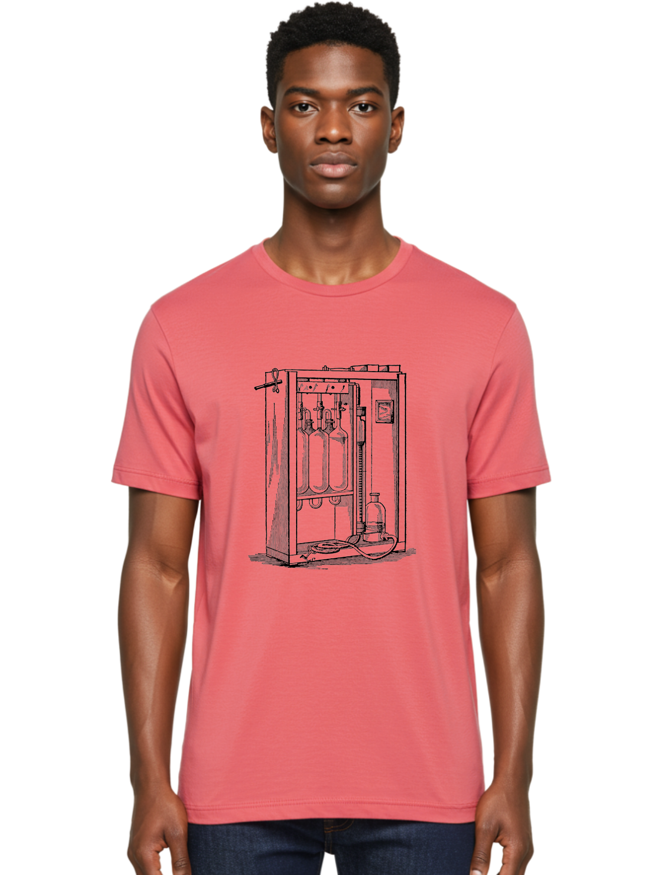 Laboratory-Equipment-6 Men'S Graphic Tee, 100% Cotton, Comfortable Casual Summer Wear, Machine Washable, Laboratory Equipment, Scientific Instruments, Glass Containers, Tubes, Pipes, Laboratory Setup, Experimental Apparatus, Research Tools Aad620 6