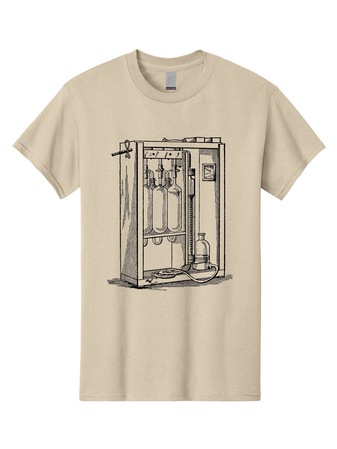 Laboratory-Equipment-6 Men'S Graphic Tee, 100% Cotton, Comfortable Casual Summer Wear, Machine Washable, Laboratory Equipment, Scientific Instruments, Glass Containers, Tubes, Pipes, Laboratory Setup, Experimental Apparatus, Research Tools Aad620 11