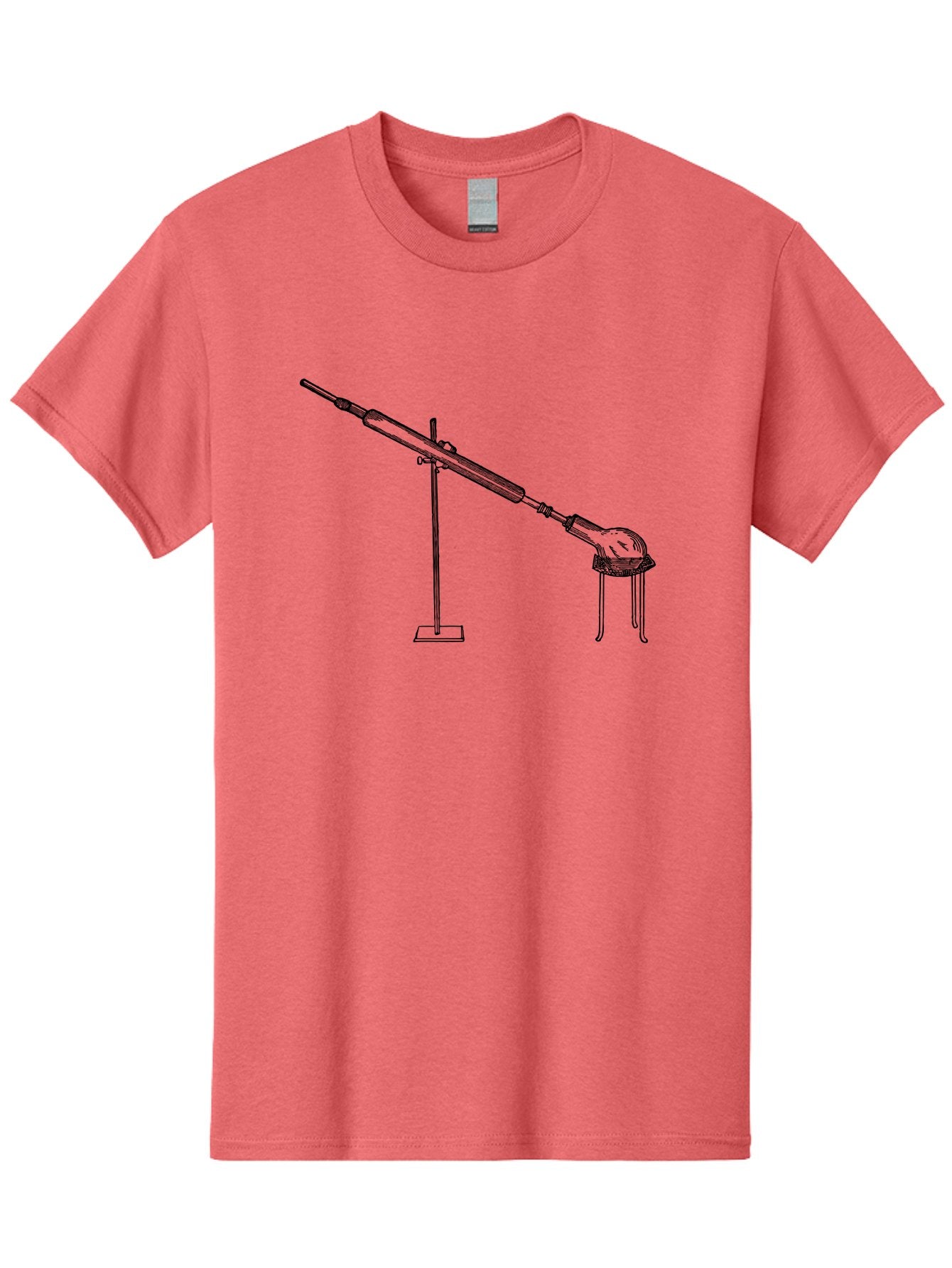 Laboratory-Equipment-8 Men'S Graphic Tee, 100% Cotton, Comfortable Casual Summer Wear, Machine Washable, Laboratory Equipment, Scientific Apparatus, Distillation Setup, Glassware, Chemistry Lab, Science Experiment, Test Tube, Clamp Stand, Aad622 13