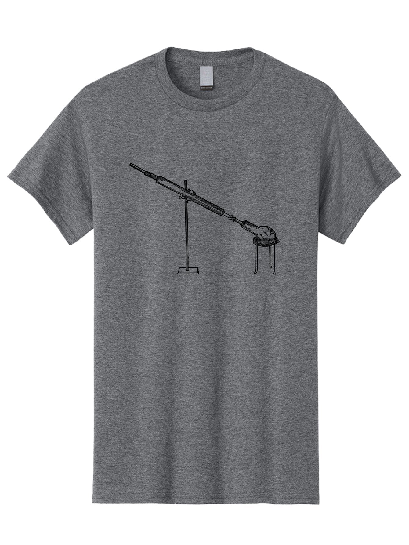 Laboratory-Equipment-8 Men'S Graphic Tee, 100% Cotton, Comfortable Casual Summer Wear, Machine Washable, Laboratory Equipment, Scientific Apparatus, Distillation Setup, Glassware, Chemistry Lab, Science Experiment, Test Tube, Clamp Stand, Aad622 14