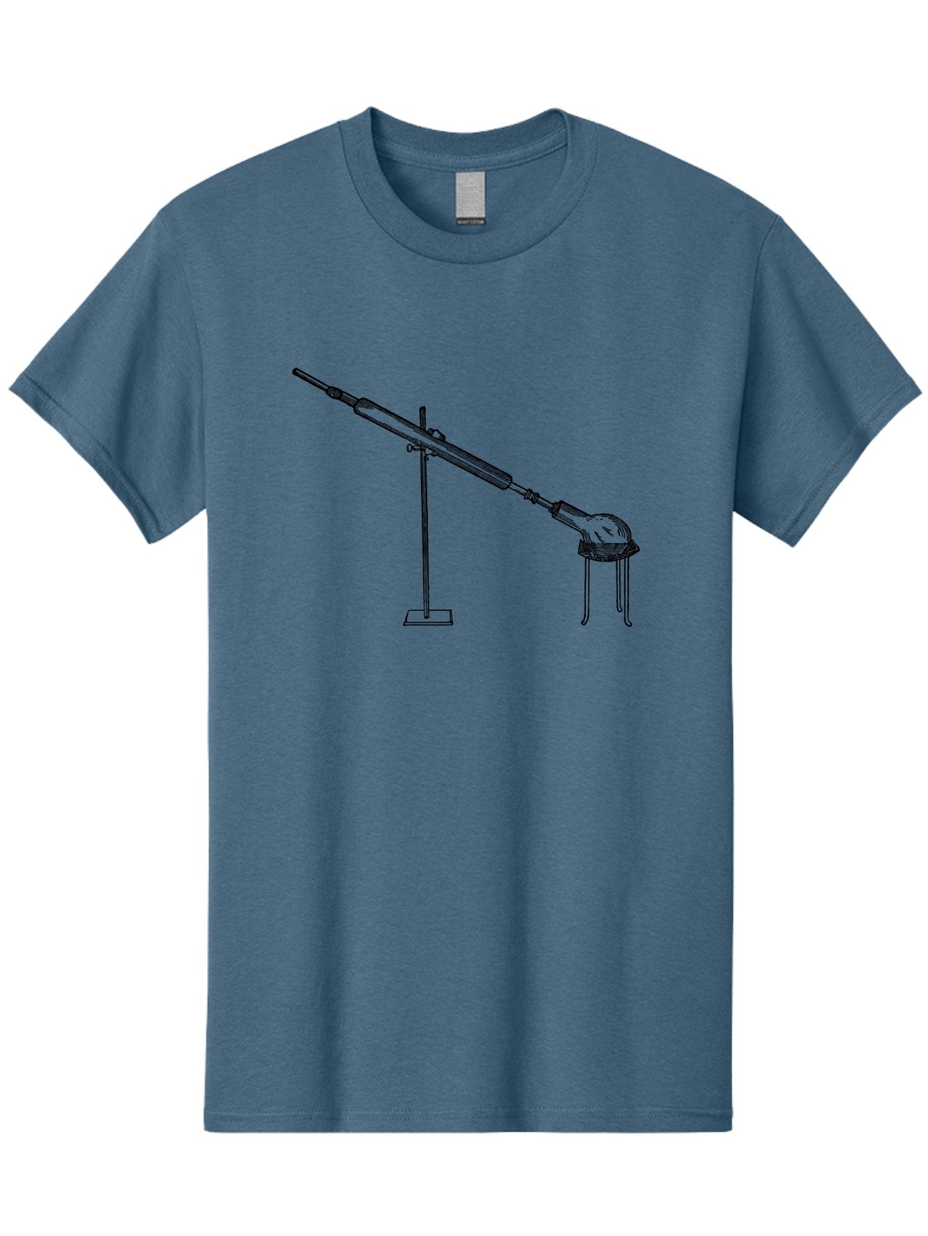 Laboratory-Equipment-8 Men'S Graphic Tee, 100% Cotton, Comfortable Casual Summer Wear, Machine Washable, Laboratory Equipment, Scientific Apparatus, Distillation Setup, Glassware, Chemistry Lab, Science Experiment, Test Tube, Clamp Stand, Aad622 15