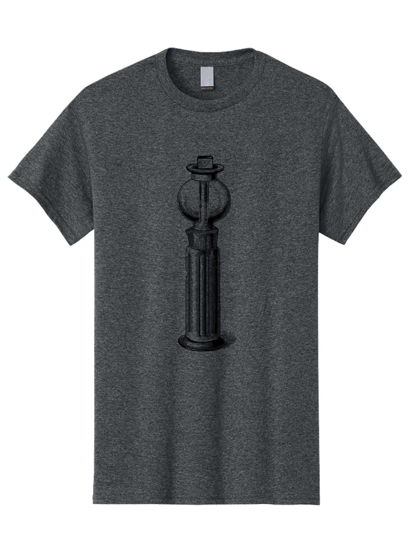 Lamp-Post Men'S Graphic Tee, 100% Cotton, Comfortable Casual Summer Wear, Machine Washable, Vintage Lamp Post, Street Lamp, Antique Lighting, Classic Design, Traditional Style, Ornate Details, Historic Architecture Aad628