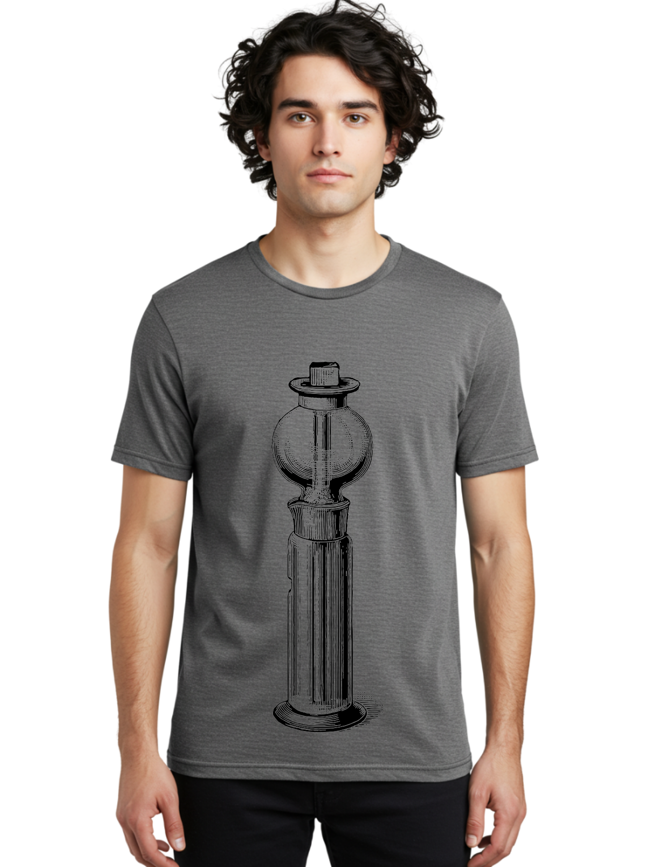 Lamp-Post Men'S Graphic Tee, 100% Cotton, Comfortable Casual Summer Wear, Machine Washable, Vintage Lamp Post, Street Lamp, Antique Lighting, Classic Design, Traditional Style, Ornate Details, Historic Architecture Aad628 10