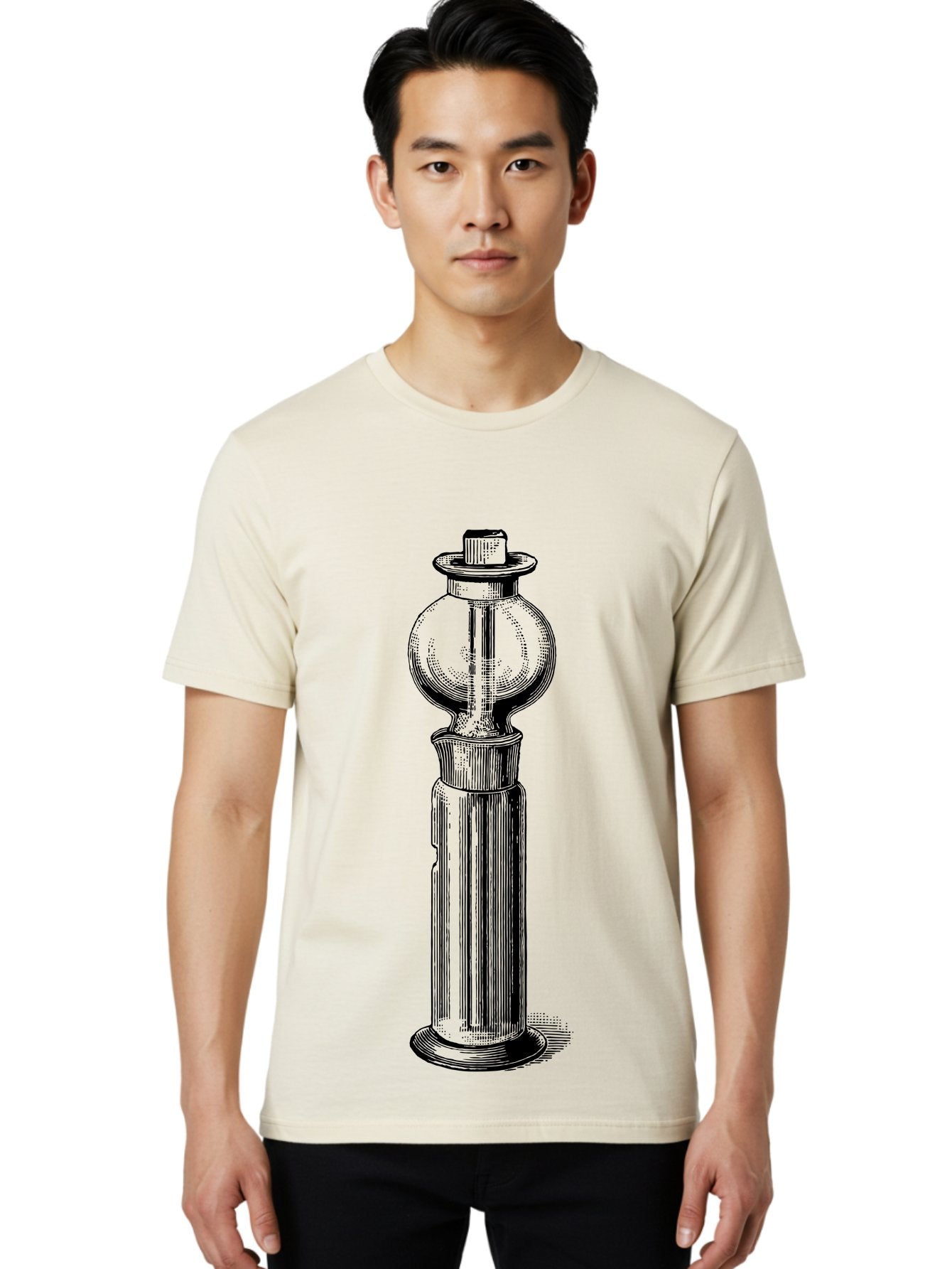 Lamp-Post Men'S Graphic Tee, 100% Cotton, Comfortable Casual Summer Wear, Machine Washable, Vintage Lamp Post, Street Lamp, Antique Lighting, Classic Design, Traditional Style, Ornate Details, Historic Architecture Aad628 18
