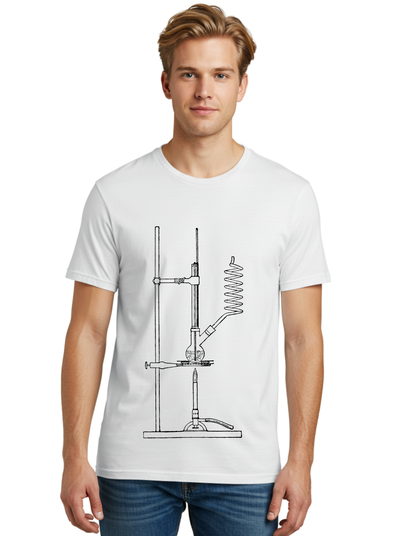 Mechanical-Device Men'S Graphic Tee, 100% Cotton, Comfortable Casual Summer Wear, Machine Washable, Mechanical Device, Technical Drawing, Industrial Equipment, Mechanical Parts, Gears And Levers, Spring Mechanism, Technical Illustration Aad634 6