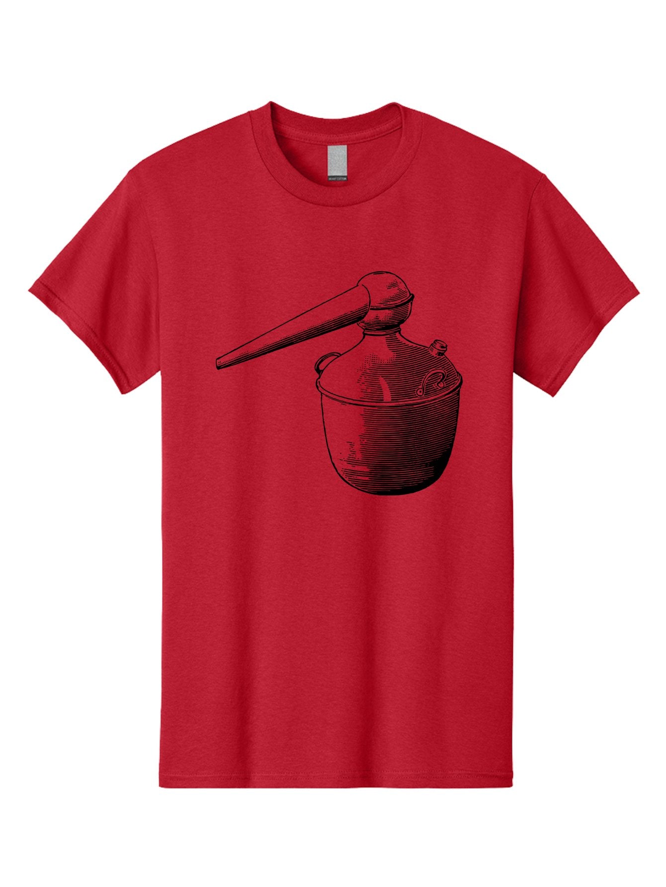 Neti-Pot Men'S Graphic Tee, 100% Cotton, Comfortable Casual Summer Wear, Machine Washable, Manual Grinder, Coffee Grinder, Spice Grinder, Kitchen Tool, Vintage Design, Manual Operation, Hand-Crank, Grinding Mechanism Aad638 13