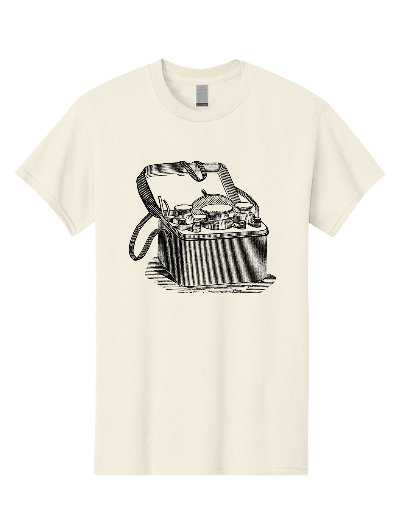 Picnic-Basket Men'S Graphic Tee, 100% Cotton, Comfortable Casual Summer Wear, Machine Washable, Picnic Basket, Outdoor Dining, Al Fresco, Picnic Essentials, Tableware, Dining Accessories, Vintage Picnic, Outdoor Entertaining, Picnic Setup Aad641 11