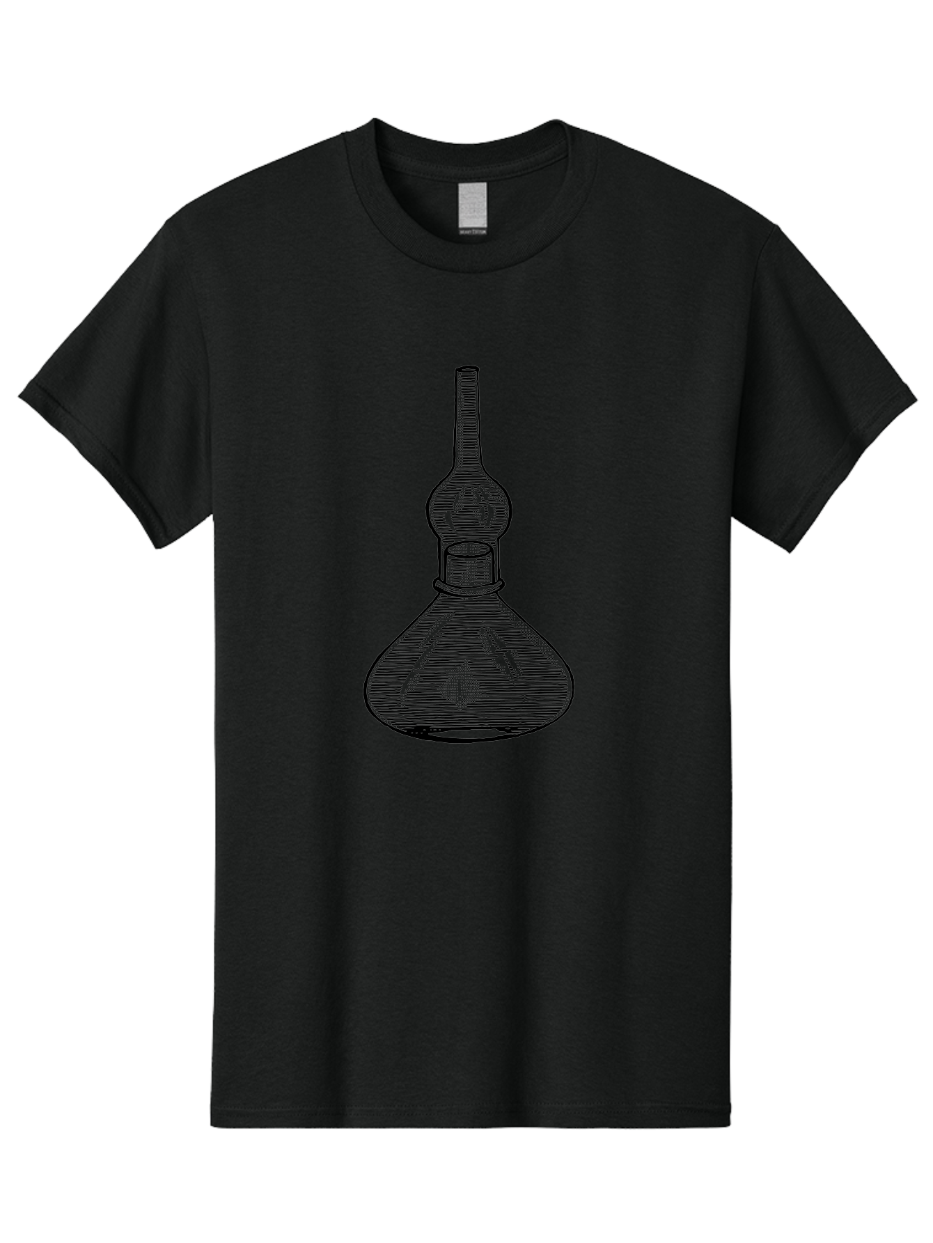 Separatory-Funnel Men'S Graphic Tee, 100% Cotton, Comfortable Casual Summer Wear, Machine Washable, Laboratory Equipment, Separatory Funnel, Glassware, Chemistry Lab, Scientific Tools, Experimental Apparatus, Chemical Separation Aad649 7