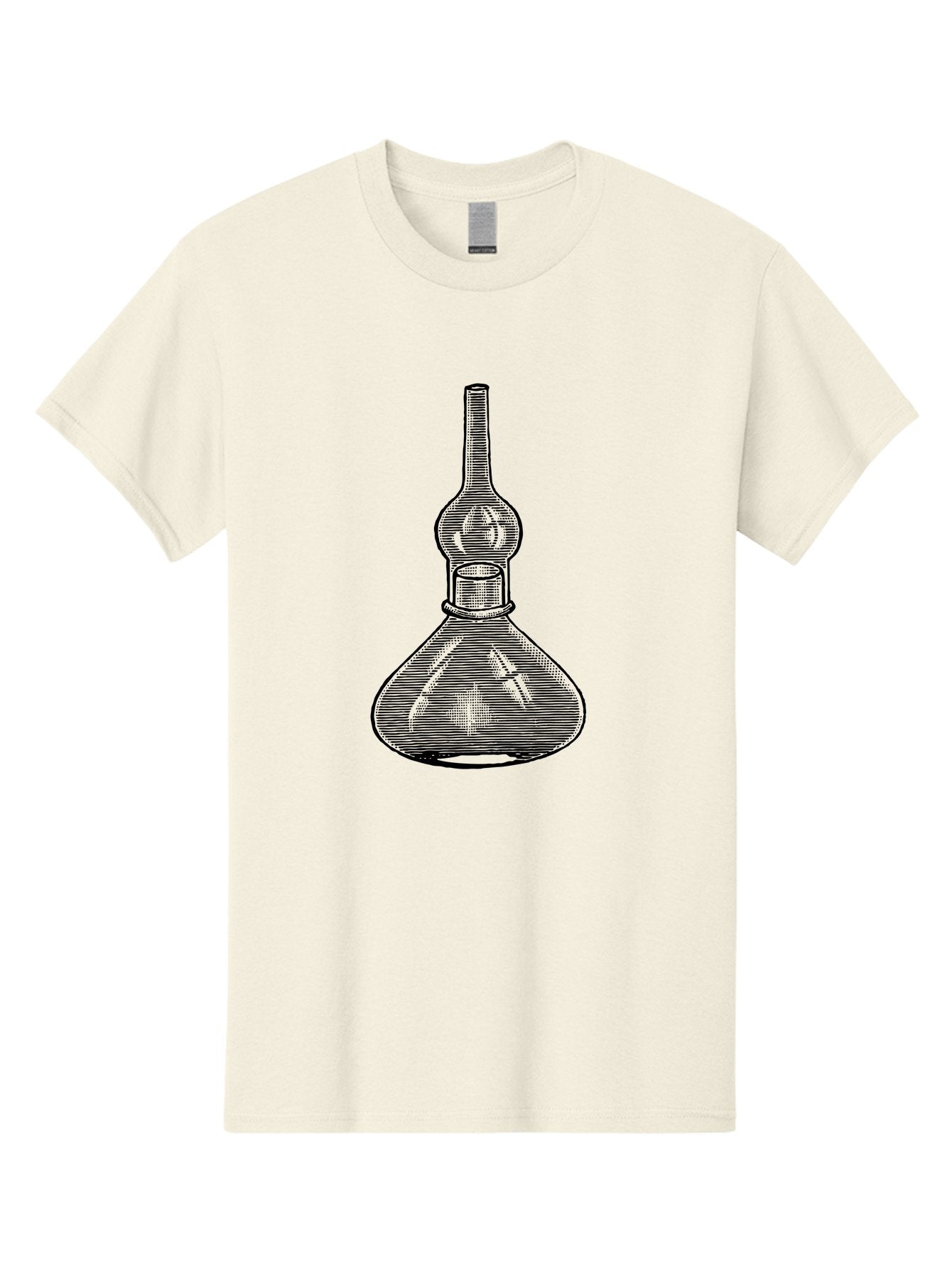 Separatory-Funnel Men'S Graphic Tee, 100% Cotton, Comfortable Casual Summer Wear, Machine Washable, Laboratory Equipment, Separatory Funnel, Glassware, Chemistry Lab, Scientific Tools, Experimental Apparatus, Chemical Separation Aad649 4