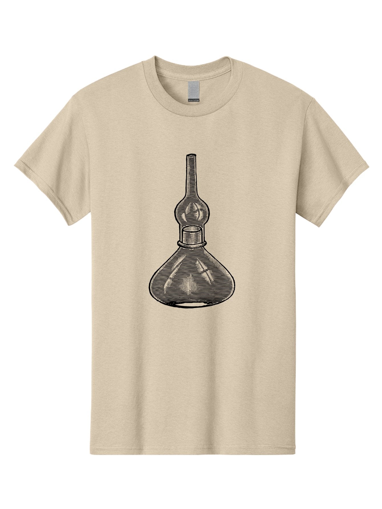 Separatory-Funnel Men'S Graphic Tee, 100% Cotton, Comfortable Casual Summer Wear, Machine Washable, Laboratory Equipment, Separatory Funnel, Glassware, Chemistry Lab, Scientific Tools, Experimental Apparatus, Chemical Separation Aad649 10