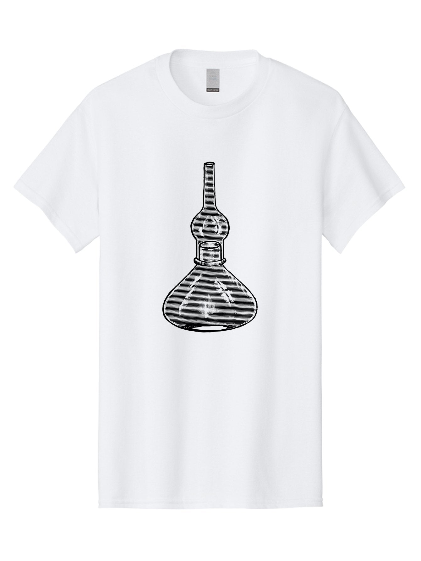 Separatory-Funnel Men'S Graphic Tee, 100% Cotton, Comfortable Casual Summer Wear, Machine Washable, Laboratory Equipment, Separatory Funnel, Glassware, Chemistry Lab, Scientific Tools, Experimental Apparatus, Chemical Separation Aad649 6