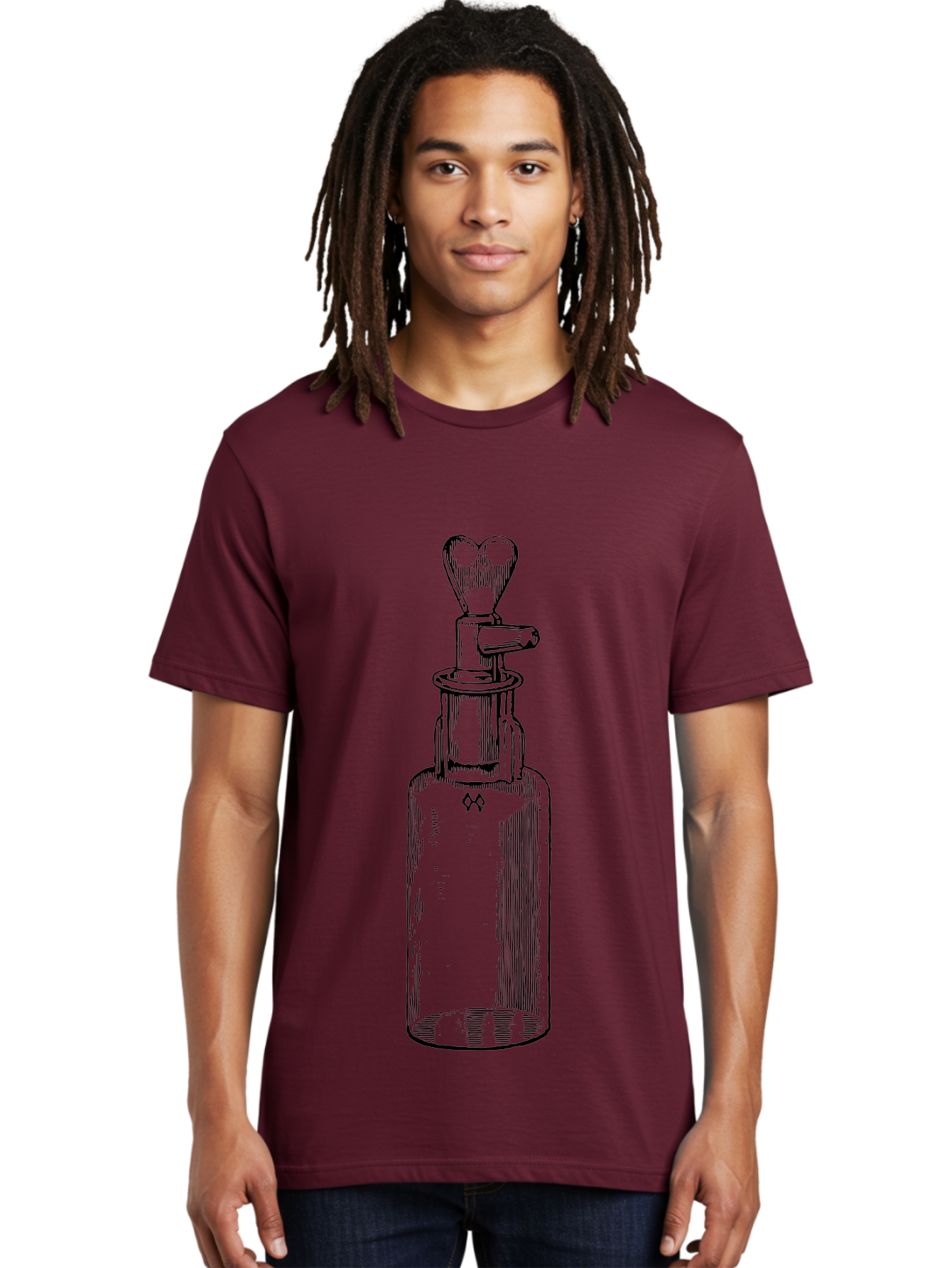 Soda-Syphon Men'S Graphic Tee, 100% Cotton, Comfortable Casual Summer Wear, Machine Washable, Vintage Soda Syphon, Antique Bottle, Heart-Shaped Top, Retro Kitchen Gadget, Nostalgic Design, Unique Collectible, Nostalgic Charm, Classic Decor Aad651 14