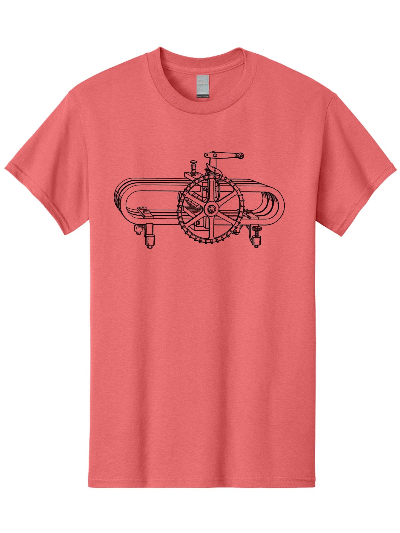 Valve Men'S Graphic Tee, 100% Cotton, Comfortable Casual Summer Wear, Machine Washable, Industrial Valve, Mechanical Device, Pipeline System, Control Mechanism, Engineering Component, Technical Drawing, Mechanical Engineering Aad659 8