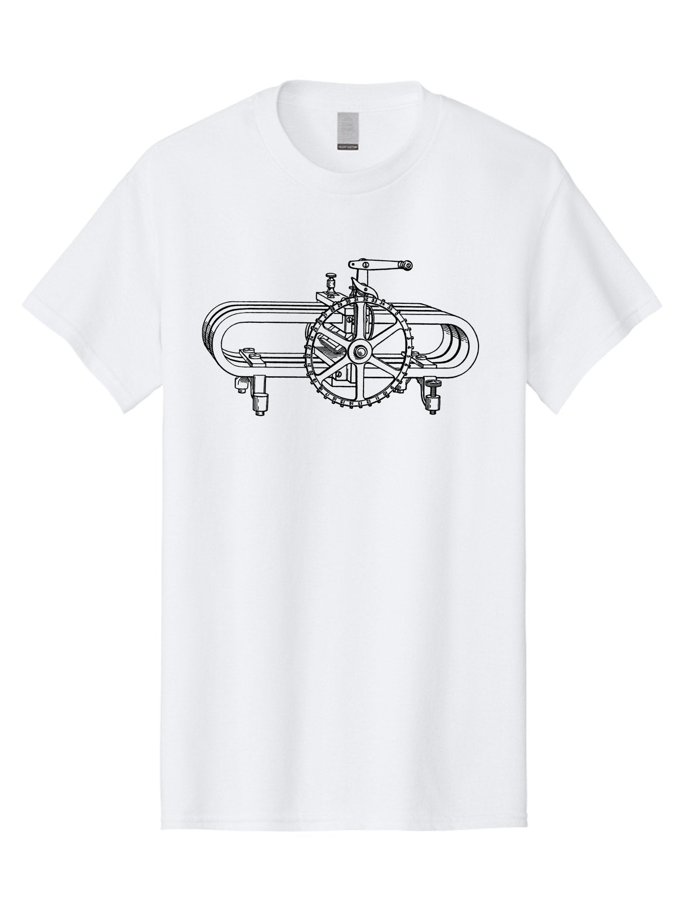 Valve Men'S Graphic Tee, 100% Cotton, Comfortable Casual Summer Wear, Machine Washable, Industrial Valve, Mechanical Device, Pipeline System, Control Mechanism, Engineering Component, Technical Drawing, Mechanical Engineering Aad659 7