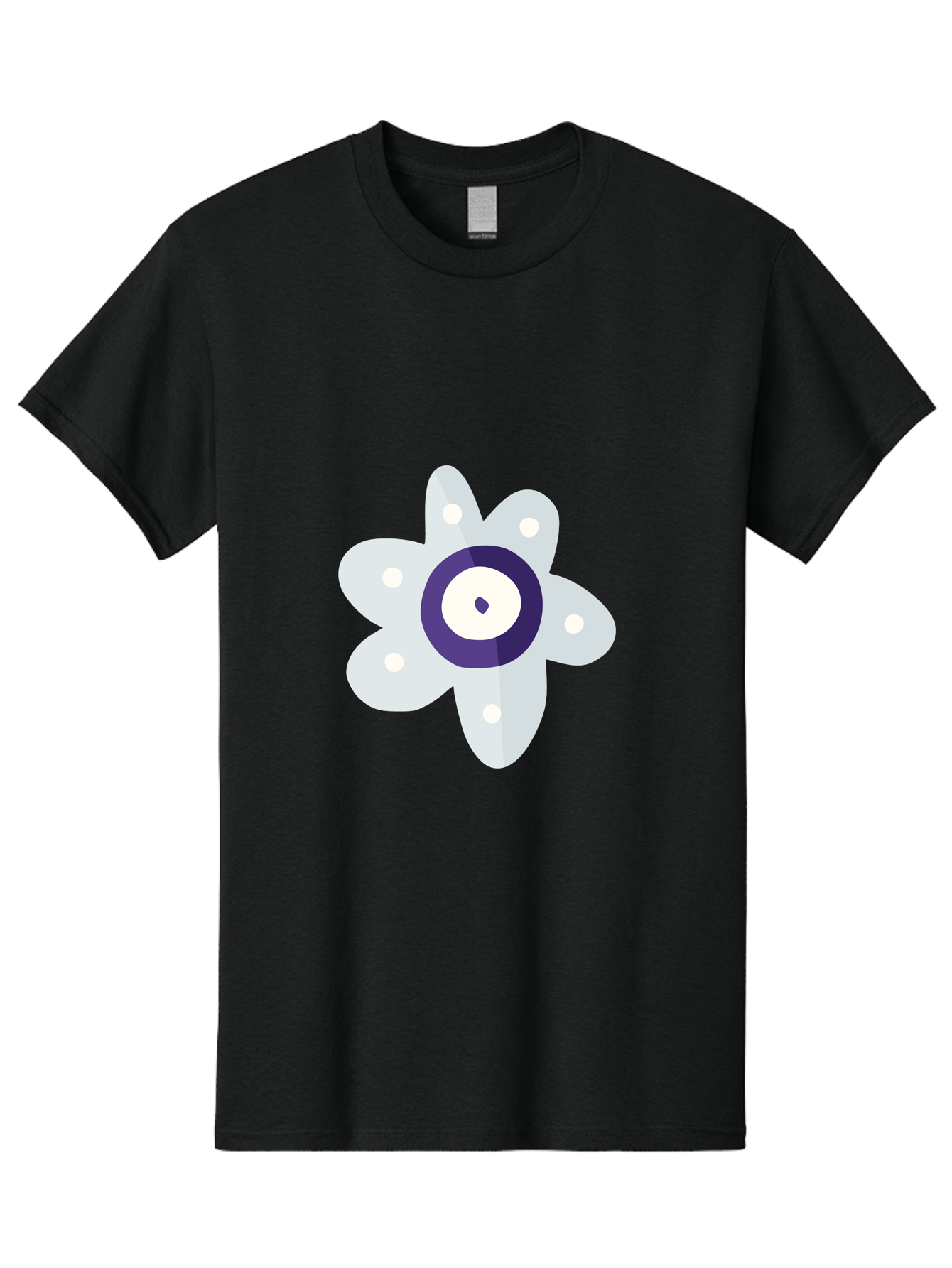 All-Seeing-Flower Men'S Graphic Tee, 100% Cotton, Comfortable Casual Summer Wear, Machine Washable, All-Seeing Eye, Mystical Symbol, Spiritual Icon, Symbolic Eye, Mystic Graphics, Abstract Art, Symbolic Imagery, Esoteric Symbols Aad667 5