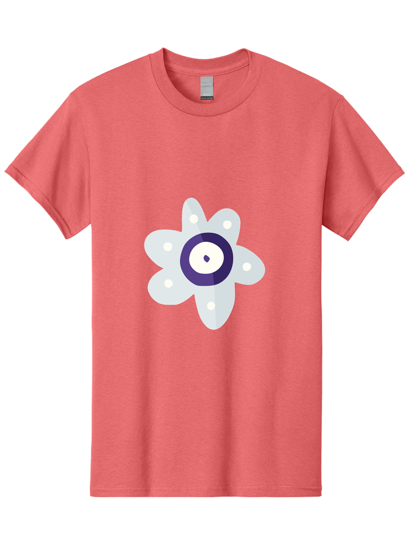 All-Seeing-Flower Men'S Graphic Tee, 100% Cotton, Comfortable Casual Summer Wear, Machine Washable, All-Seeing Eye, Mystical Symbol, Spiritual Icon, Symbolic Eye, Mystic Graphics, Abstract Art, Symbolic Imagery, Esoteric Symbols Aad667 25