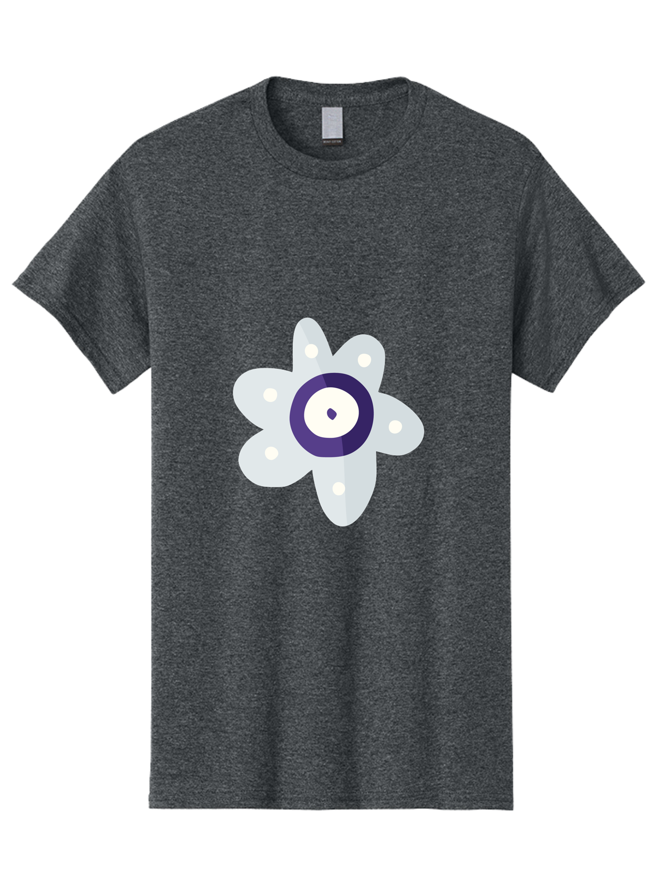 All-Seeing-Flower Men'S Graphic Tee, 100% Cotton, Comfortable Casual Summer Wear, Machine Washable, All-Seeing Eye, Mystical Symbol, Spiritual Icon, Symbolic Eye, Mystic Graphics, Abstract Art, Symbolic Imagery, Esoteric Symbols Aad667 13