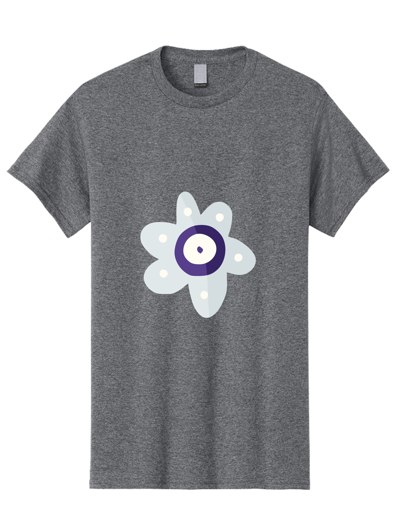 All-Seeing-Flower Men'S Graphic Tee, 100% Cotton, Comfortable Casual Summer Wear, Machine Washable, All-Seeing Eye, Mystical Symbol, Spiritual Icon, Symbolic Eye, Mystic Graphics, Abstract Art, Symbolic Imagery, Esoteric Symbols Aad667 11