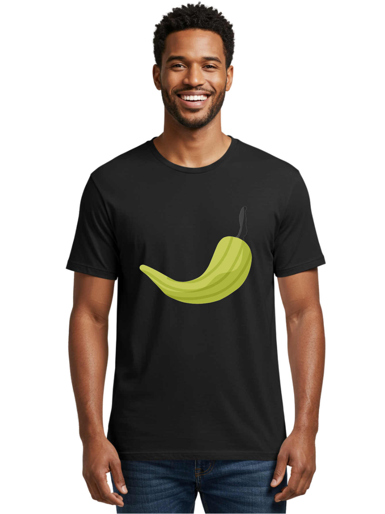 Banana Men'S Graphic Tee, 100% Cotton, Comfortable Casual Summer Wear, Machine Washable, Yellow Banana, Ripe Fruit, Healthy Snack, Digital Illustration, Cartoon Style, Simple Design, Fruit Icon Aad672 20