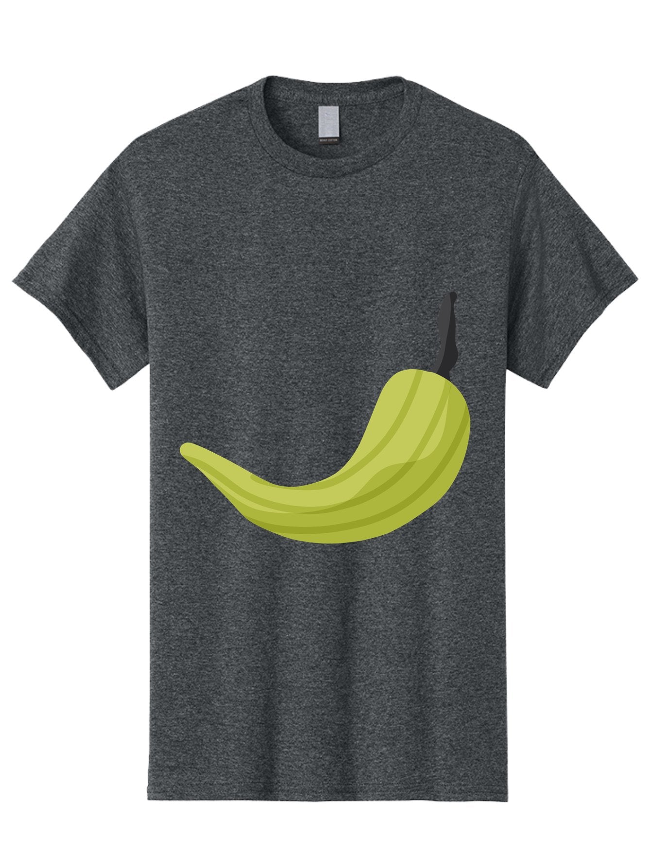 Banana Men'S Graphic Tee, 100% Cotton, Comfortable Casual Summer Wear, Machine Washable, Yellow Banana, Ripe Fruit, Healthy Snack, Digital Illustration, Cartoon Style, Simple Design, Fruit Icon Aad672