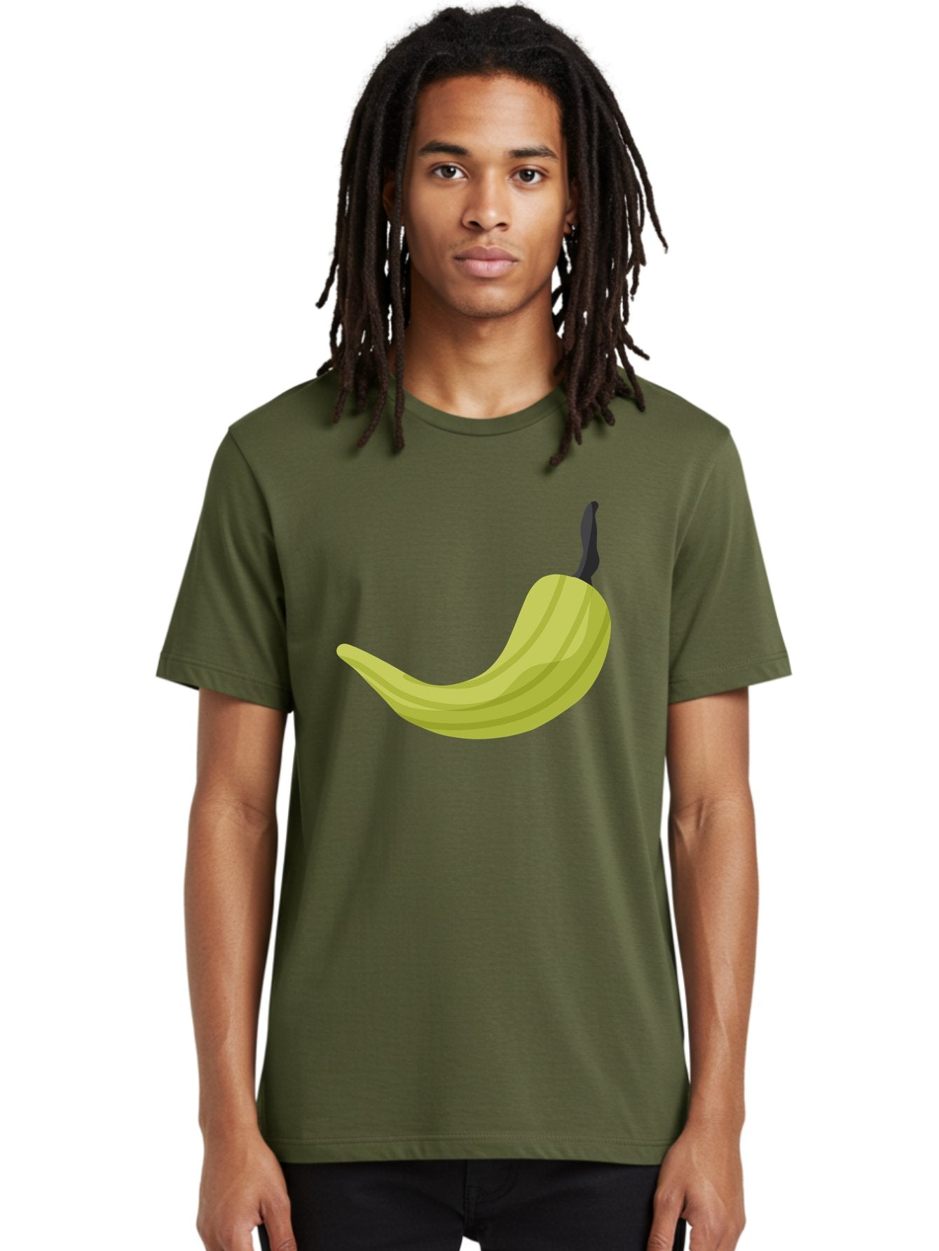 Banana Men'S Graphic Tee, 100% Cotton, Comfortable Casual Summer Wear, Machine Washable, Yellow Banana, Ripe Fruit, Healthy Snack, Digital Illustration, Cartoon Style, Simple Design, Fruit Icon Aad672 17