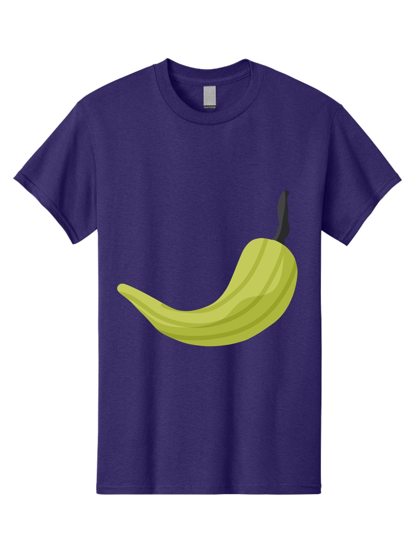 Banana Men'S Graphic Tee, 100% Cotton, Comfortable Casual Summer Wear, Machine Washable, Yellow Banana, Ripe Fruit, Healthy Snack, Digital Illustration, Cartoon Style, Simple Design, Fruit Icon Aad672 7