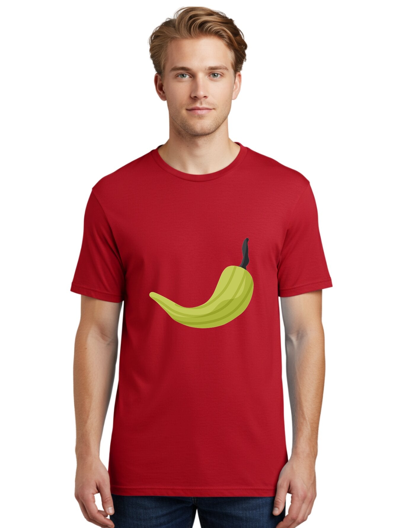 Banana Men'S Graphic Tee, 100% Cotton, Comfortable Casual Summer Wear, Machine Washable, Yellow Banana, Ripe Fruit, Healthy Snack, Digital Illustration, Cartoon Style, Simple Design, Fruit Icon Aad672 18