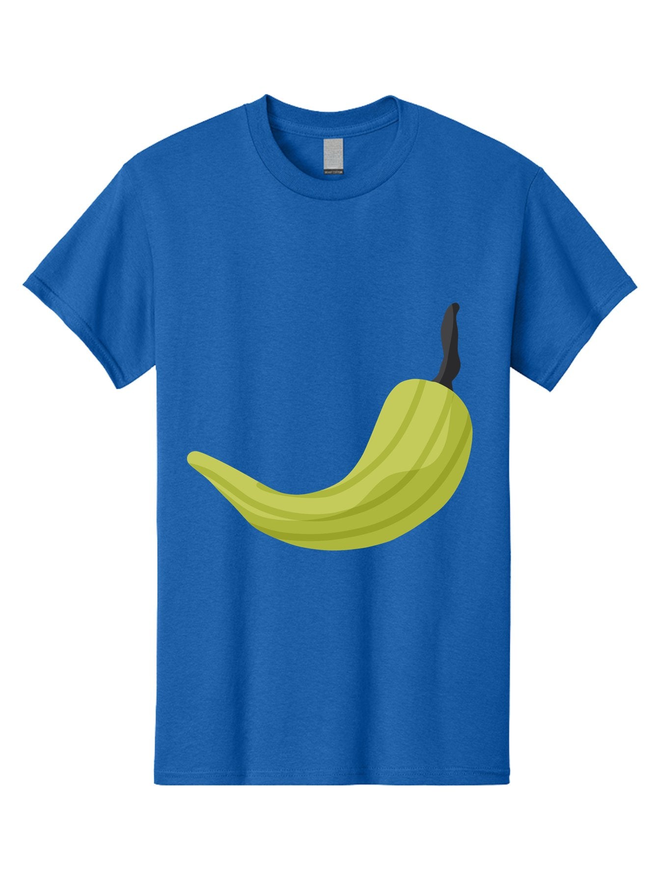 Banana Men'S Graphic Tee, 100% Cotton, Comfortable Casual Summer Wear, Machine Washable, Yellow Banana, Ripe Fruit, Healthy Snack, Digital Illustration, Cartoon Style, Simple Design, Fruit Icon Aad672 14