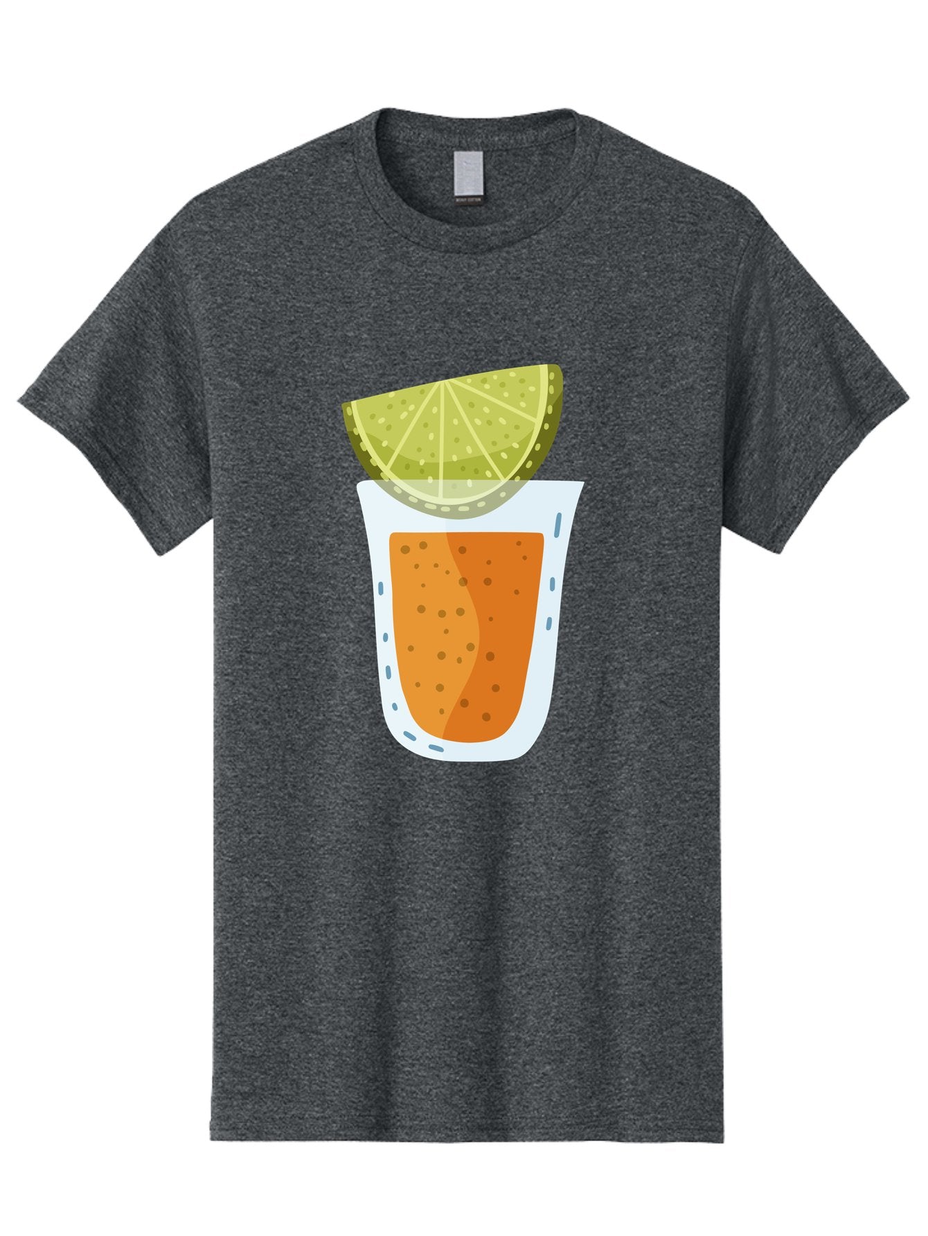 Caipirinha Men'S Graphic Tee, 100% Cotton, Comfortable Casual Summer Wear, Machine Washable, Caipirinha Cocktail, Orange Drink, Lime Wedge, Citrus Twist, Summer Drink, Brazilian Cocktail, Refreshing Beverage, Cocktail Hour, Party Drink Aad680 10