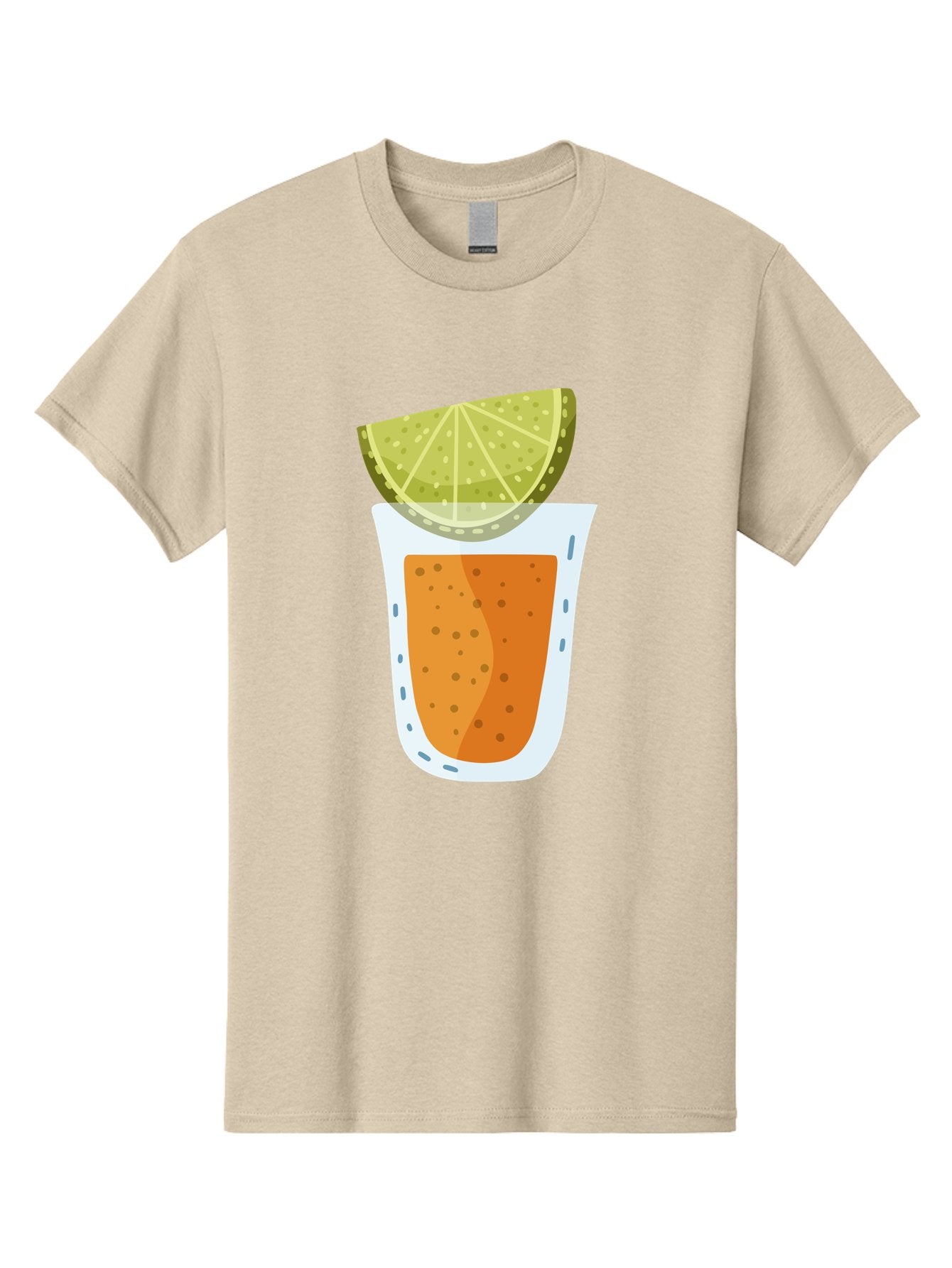 Caipirinha Men'S Graphic Tee, 100% Cotton, Comfortable Casual Summer Wear, Machine Washable, Caipirinha Cocktail, Orange Drink, Lime Wedge, Citrus Twist, Summer Drink, Brazilian Cocktail, Refreshing Beverage, Cocktail Hour, Party Drink Aad680