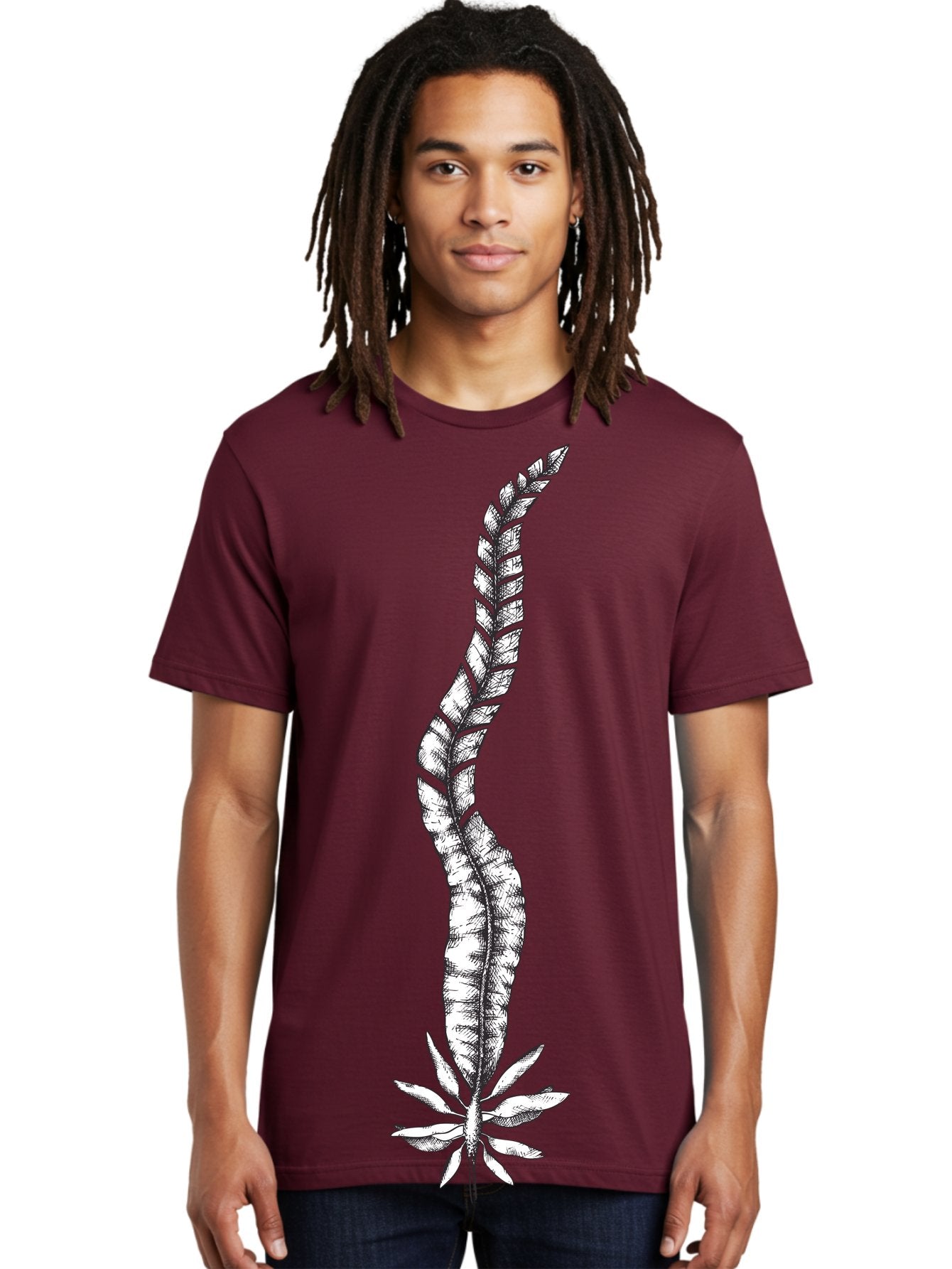 Cannabis Men'S Graphic Tee, 100% Cotton, Comfortable Casual Summer Wear, Machine Washable, Black And White Feather, Feather Illustration, Stylized Design, Abstract Art, Minimalist Style, Detailed Drawing, Graphic Design, Feathers Aad681 16