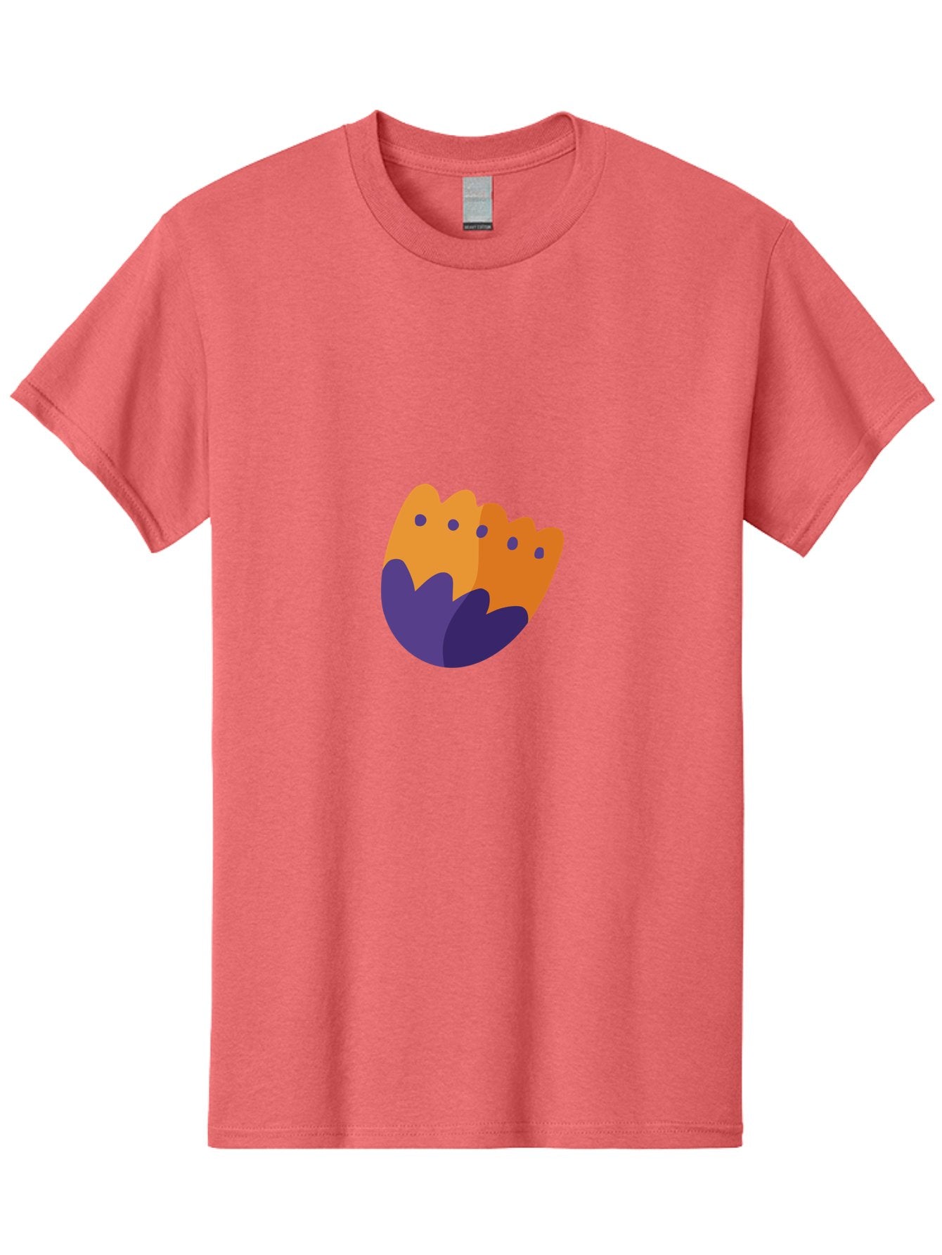 Cereal-Bowl Men'S Graphic Tee, 100% Cotton, Comfortable Casual Summer Wear, Machine Washable, Crown Icon, Golden Crown, Regal Symbol, Luxury Emblem, Majestic Design, Purple And Gold, Royalty Insignia, Symbolic Imagery, Decorative Art Aad682