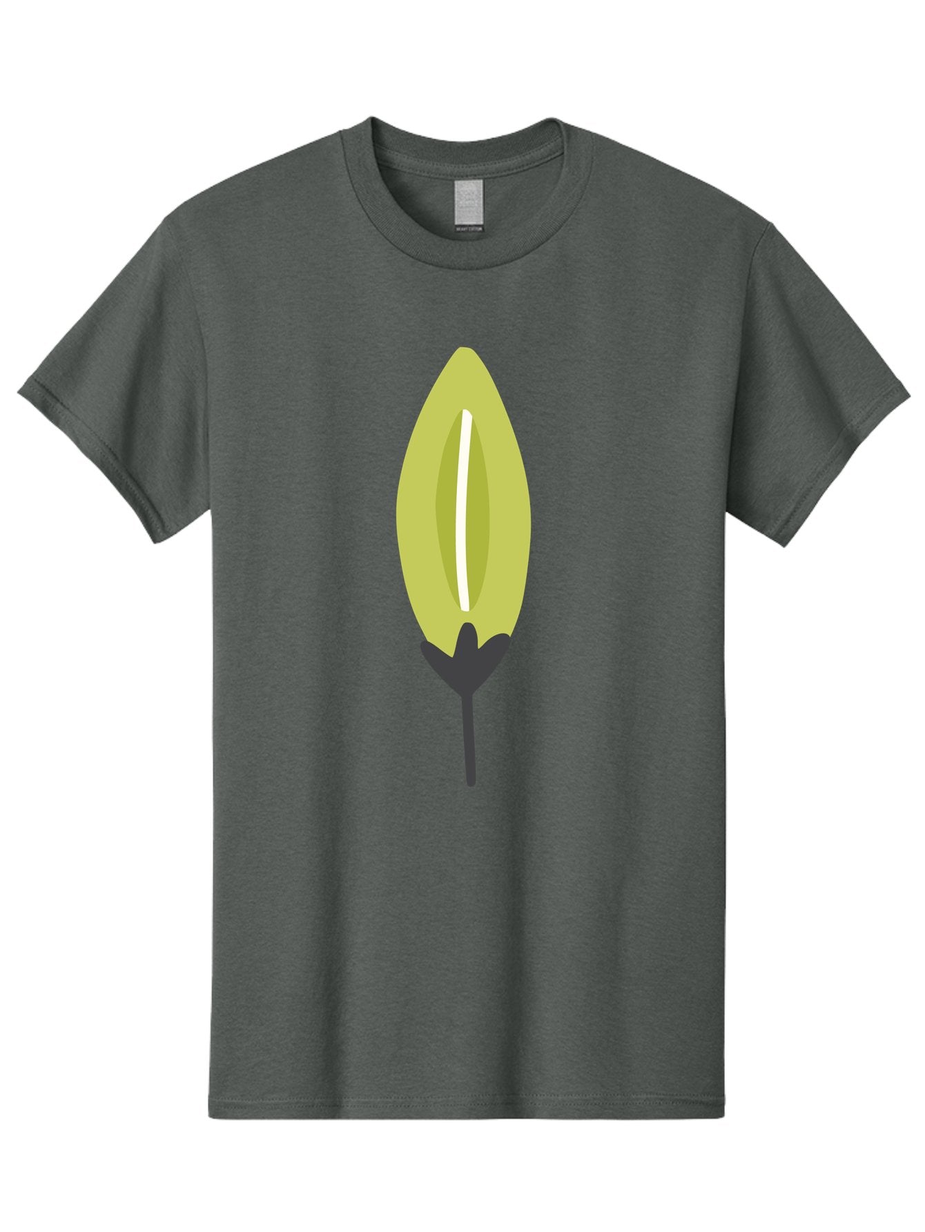 Cocoa-Pod Men'S Graphic Tee, 100% Cotton, Comfortable Casual Summer Wear, Machine Washable, Cocoa Pod, Chocolate, Digital Illustration, Simple Design, Botanical Art, Seed Pod, Vector Graphic, Minimalist Style Aad683 8