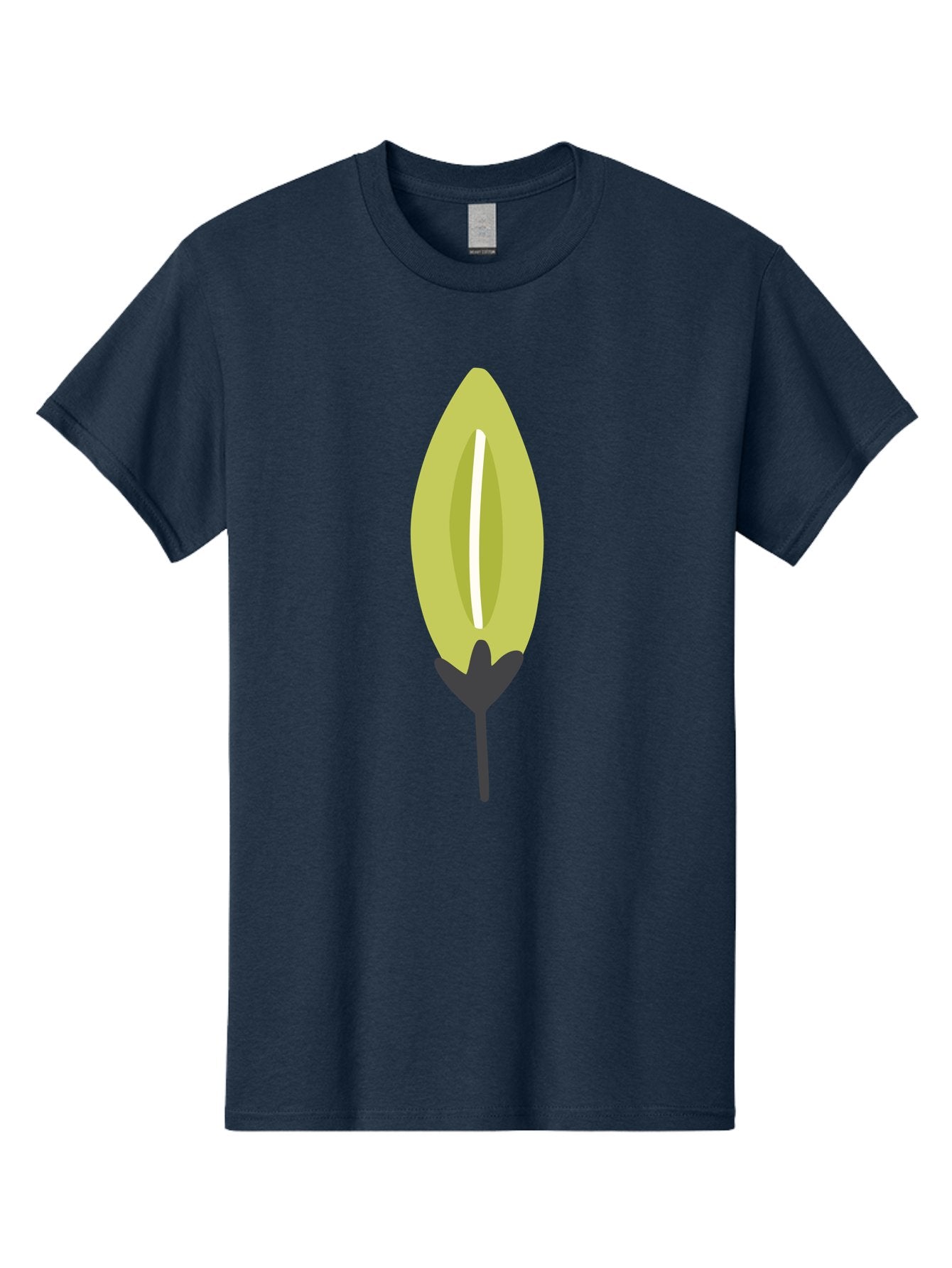 Cocoa-Pod Men'S Graphic Tee, 100% Cotton, Comfortable Casual Summer Wear, Machine Washable, Cocoa Pod, Chocolate, Digital Illustration, Simple Design, Botanical Art, Seed Pod, Vector Graphic, Minimalist Style Aad683 4