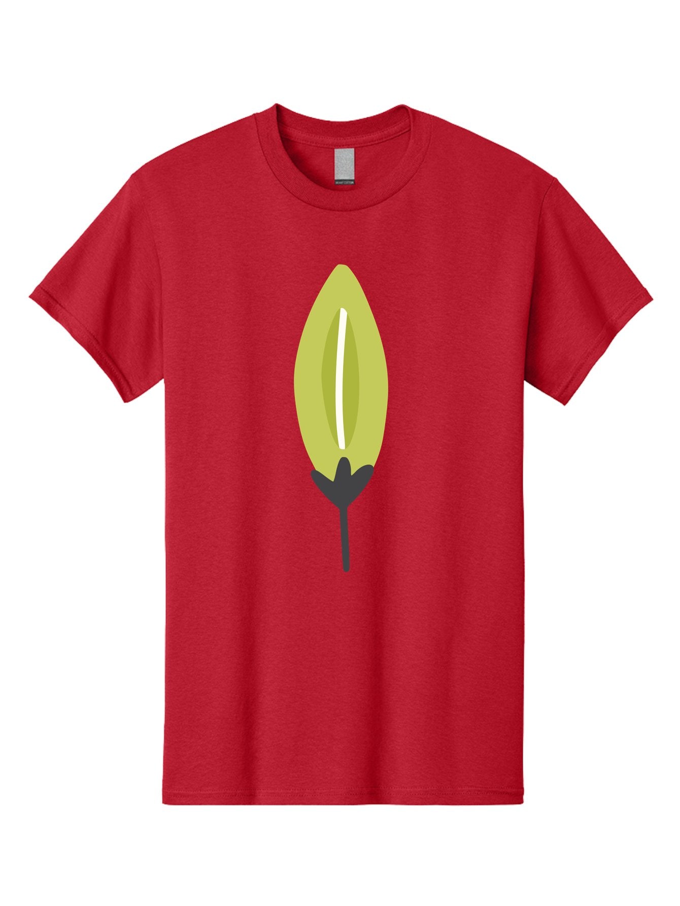 Cocoa-Pod Men'S Graphic Tee, 100% Cotton, Comfortable Casual Summer Wear, Machine Washable, Cocoa Pod, Chocolate, Digital Illustration, Simple Design, Botanical Art, Seed Pod, Vector Graphic, Minimalist Style Aad683 9