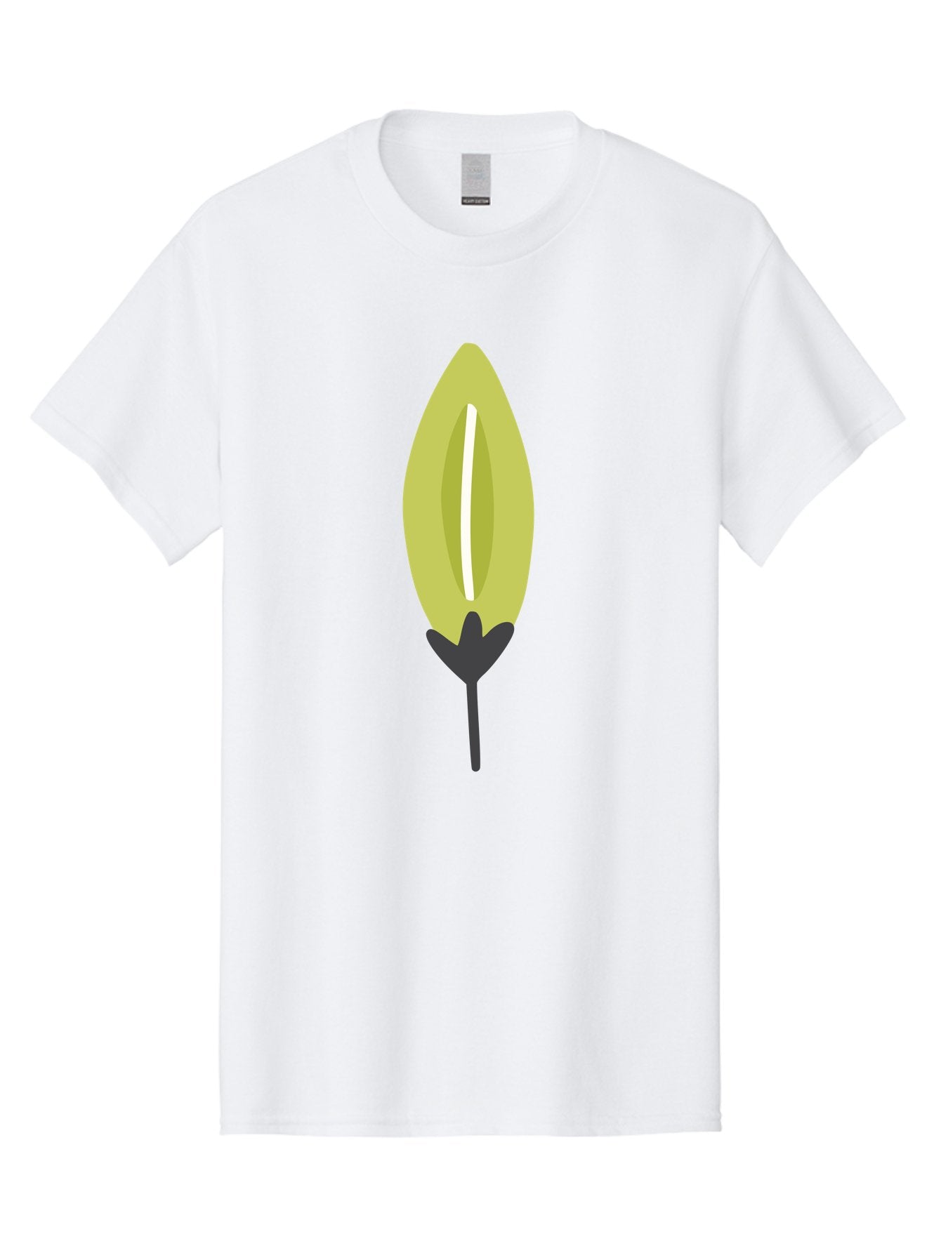 Cocoa-Pod Men'S Graphic Tee, 100% Cotton, Comfortable Casual Summer Wear, Machine Washable, Cocoa Pod, Chocolate, Digital Illustration, Simple Design, Botanical Art, Seed Pod, Vector Graphic, Minimalist Style Aad683 5