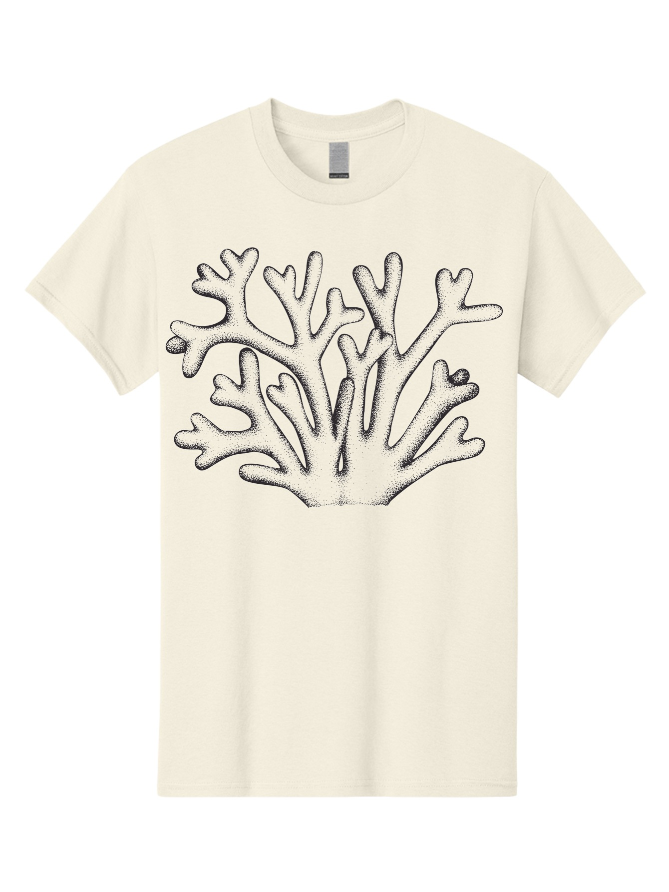 Coral-2 Men'S Graphic Tee, 100% Cotton, Comfortable Casual Summer Wear, Machine Washable, Coral Reef, Ocean Life, Marine Biology, Underwater World, Coral Branches, Sea Organisms, Aquatic Ecosystem Aad689 21
