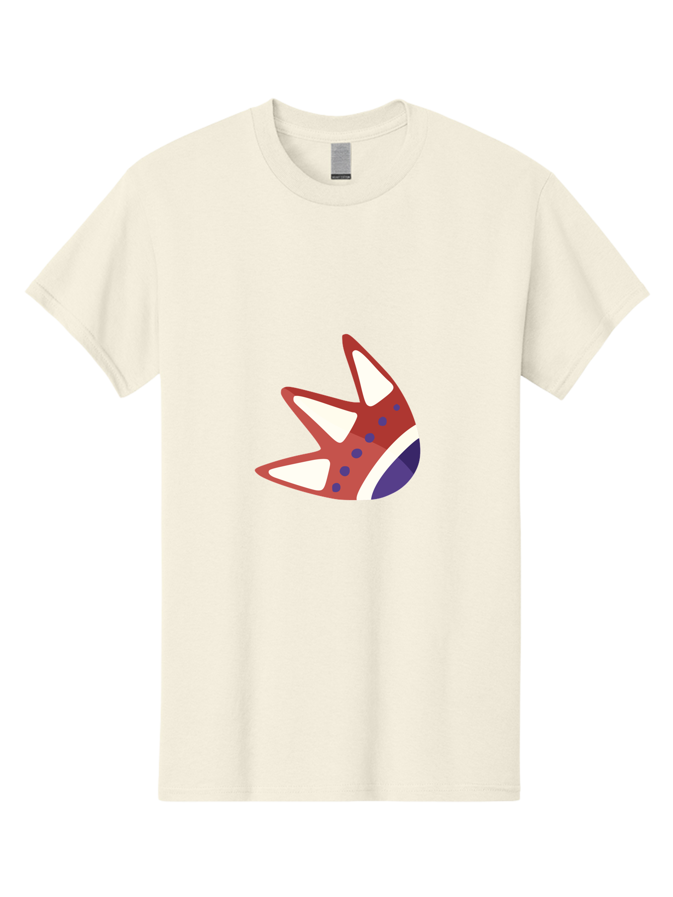 Dinosaur-Foot Men'S Graphic Tee, 100% Cotton, Comfortable Casual Summer Wear, Machine Washable, Shark Mouth, Cartoon Style, Sharp Teeth, Red And White, Blue Spots, Underwater Creature, Ocean Animal, Cartoon Character Aad695 13