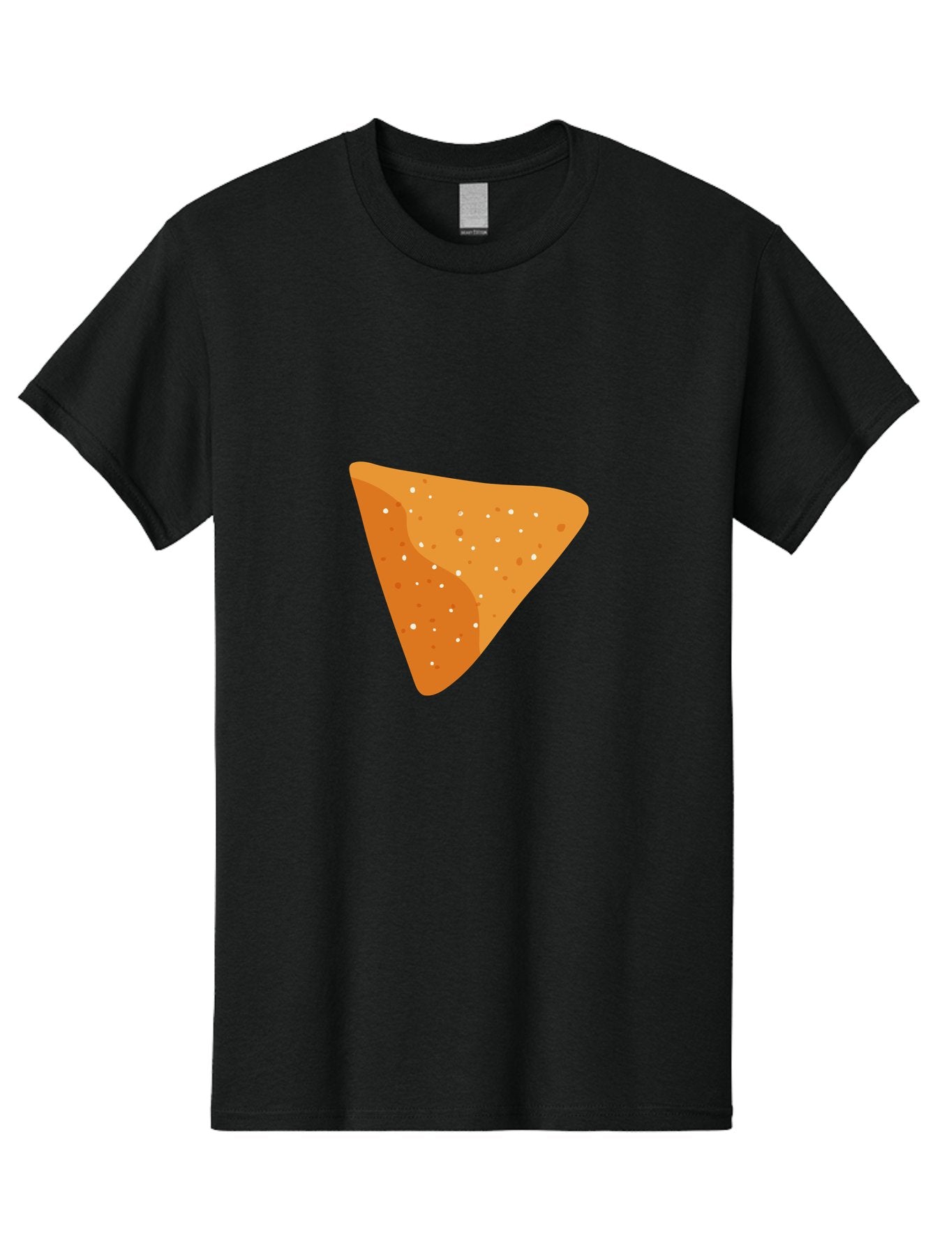 Dorito-Chip Men'S Graphic Tee, 100% Cotton, Comfortable Casual Summer Wear, Machine Washable, Triangular Chip, Crunchy Snack, Flavorful Treat, Savory Delight, Tasty Munchie, Junk Food Favorite, Cheesy Flavor Aad697 6