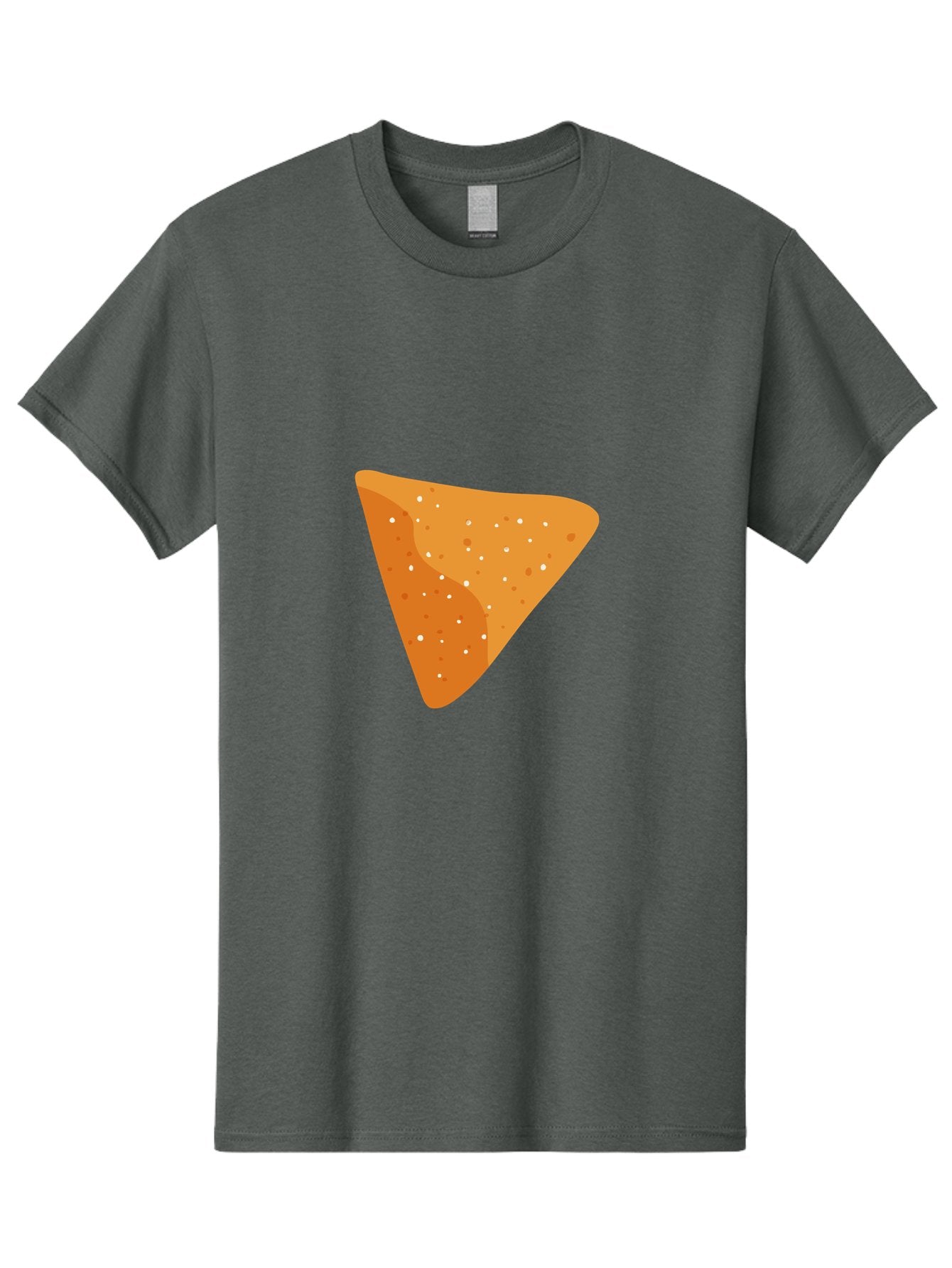 Dorito-Chip Men'S Graphic Tee, 100% Cotton, Comfortable Casual Summer Wear, Machine Washable, Triangular Chip, Crunchy Snack, Flavorful Treat, Savory Delight, Tasty Munchie, Junk Food Favorite, Cheesy Flavor Aad697 12