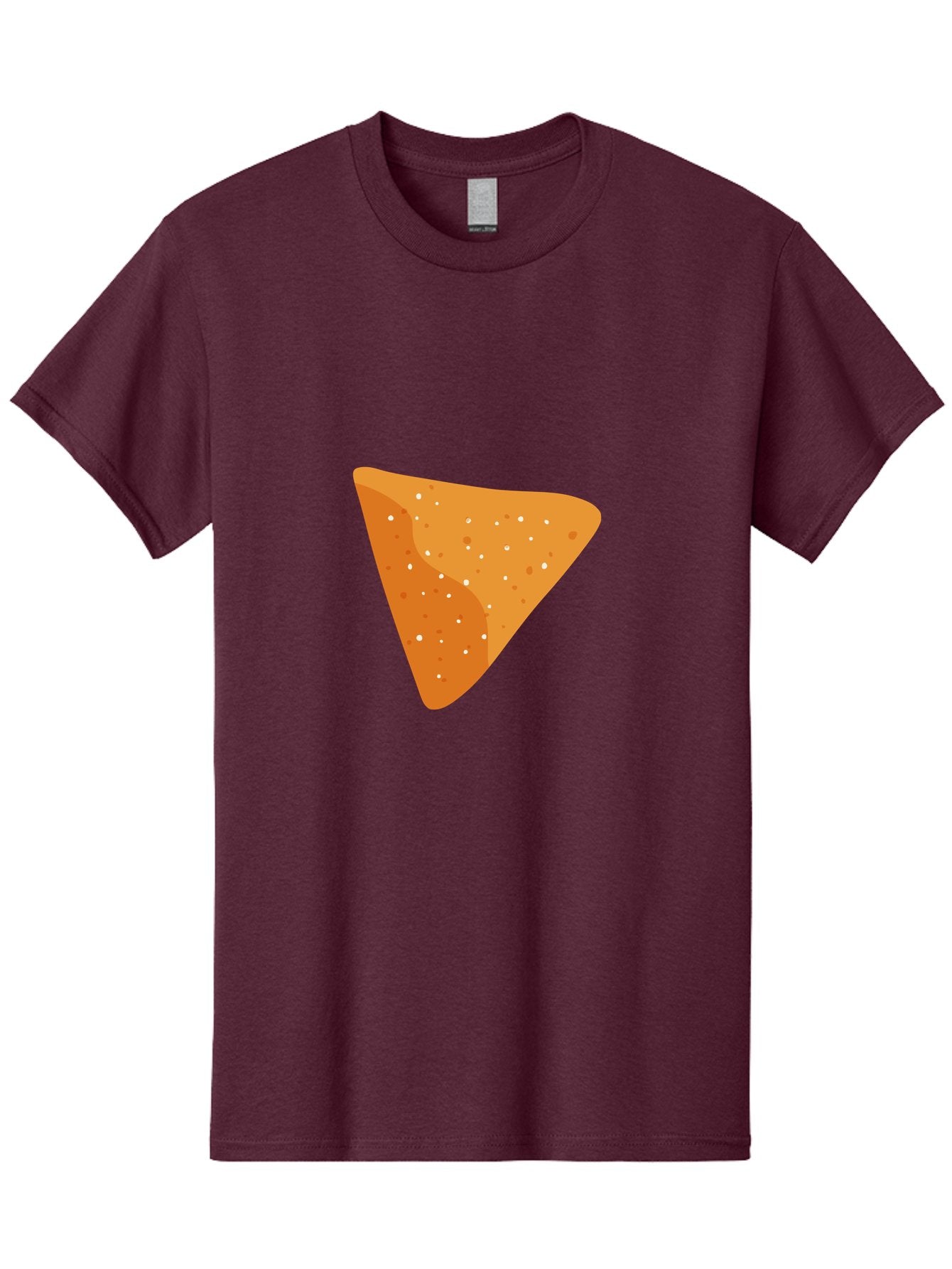 Dorito-Chip Men'S Graphic Tee, 100% Cotton, Comfortable Casual Summer Wear, Machine Washable, Triangular Chip, Crunchy Snack, Flavorful Treat, Savory Delight, Tasty Munchie, Junk Food Favorite, Cheesy Flavor Aad697 9
