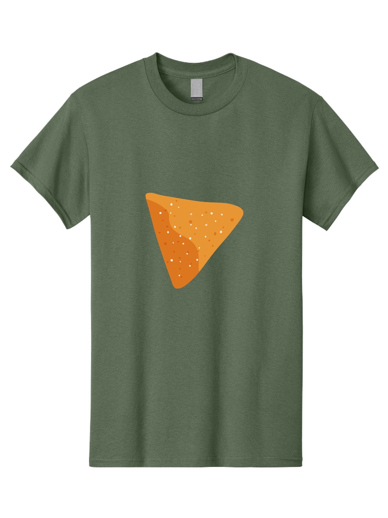 Dorito-Chip Men'S Graphic Tee, 100% Cotton, Comfortable Casual Summer Wear, Machine Washable, Triangular Chip, Crunchy Snack, Flavorful Treat, Savory Delight, Tasty Munchie, Junk Food Favorite, Cheesy Flavor Aad697 10