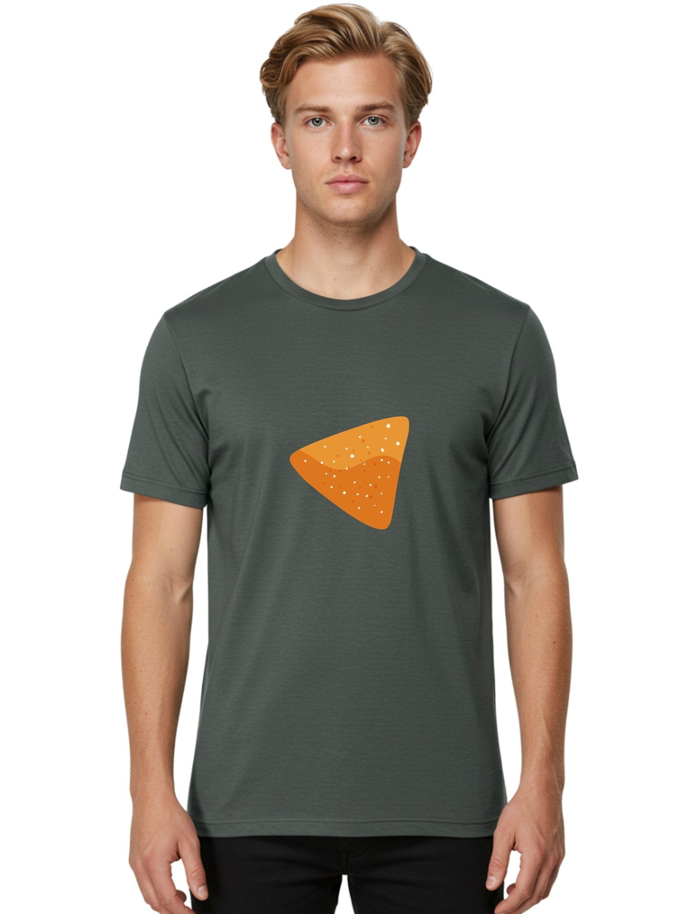 Dorito Men'S Graphic Tee, 100% Cotton, Comfortable Casual Summer Wear, Machine Washable, Triangular Chip, Crunchy Snack, Flavorful Treat, Seasoned Delight, Dorito, Delicious Munchies, Tasty Nibbles, Savory Flavor Aad698 29