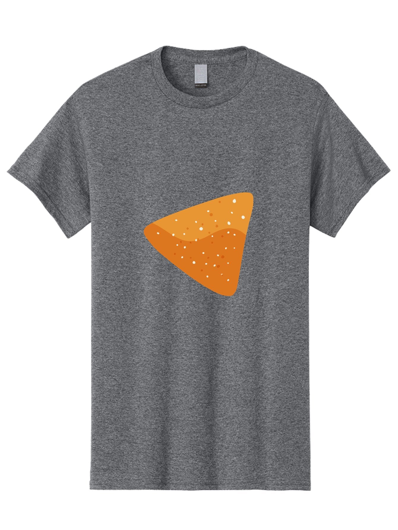 Dorito Men'S Graphic Tee, 100% Cotton, Comfortable Casual Summer Wear, Machine Washable, Triangular Chip, Crunchy Snack, Flavorful Treat, Seasoned Delight, Dorito, Delicious Munchies, Tasty Nibbles, Savory Flavor Aad698