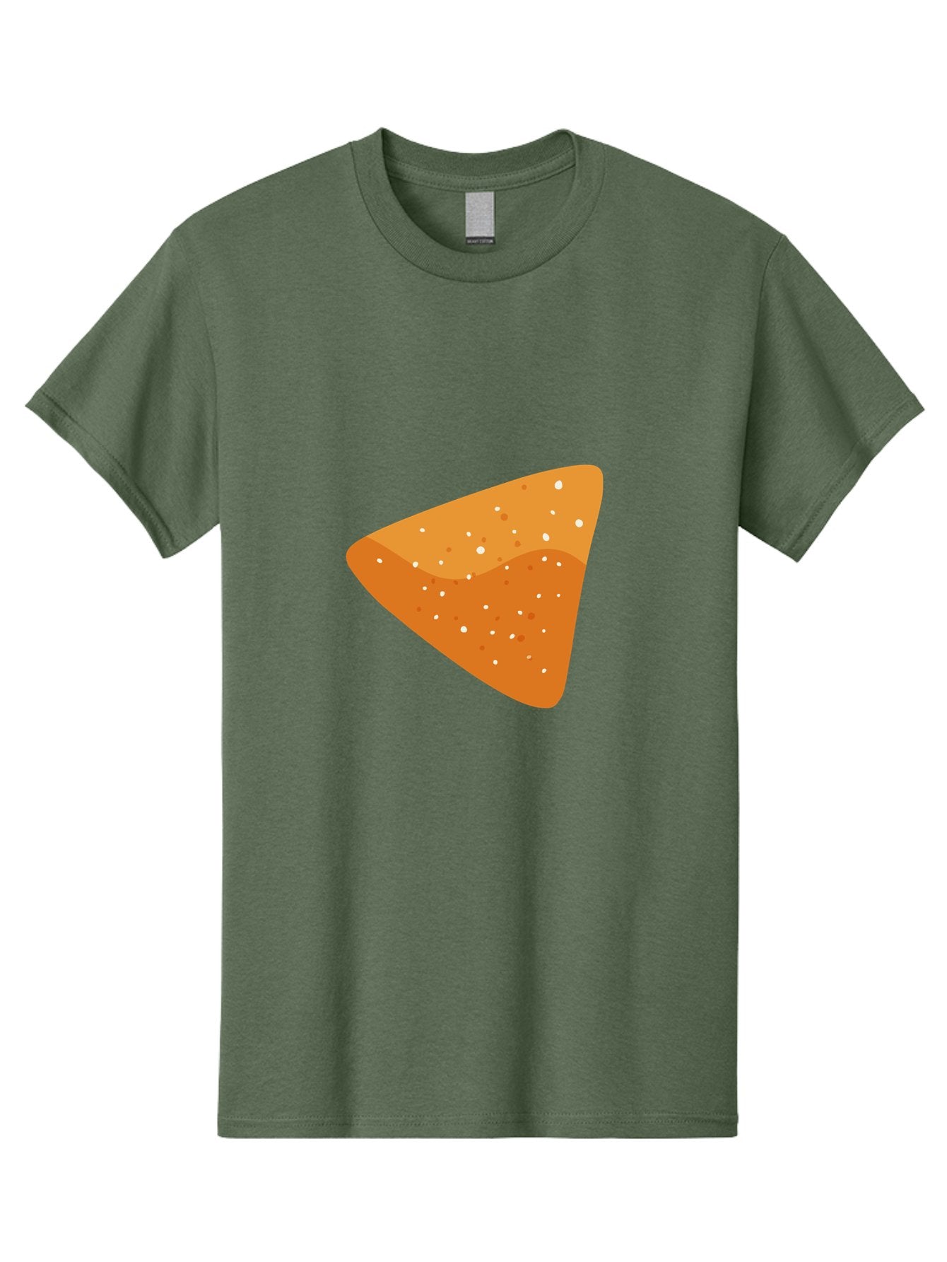 Dorito Men'S Graphic Tee, 100% Cotton, Comfortable Casual Summer Wear, Machine Washable, Triangular Chip, Crunchy Snack, Flavorful Treat, Seasoned Delight, Dorito, Delicious Munchies, Tasty Nibbles, Savory Flavor Aad698
