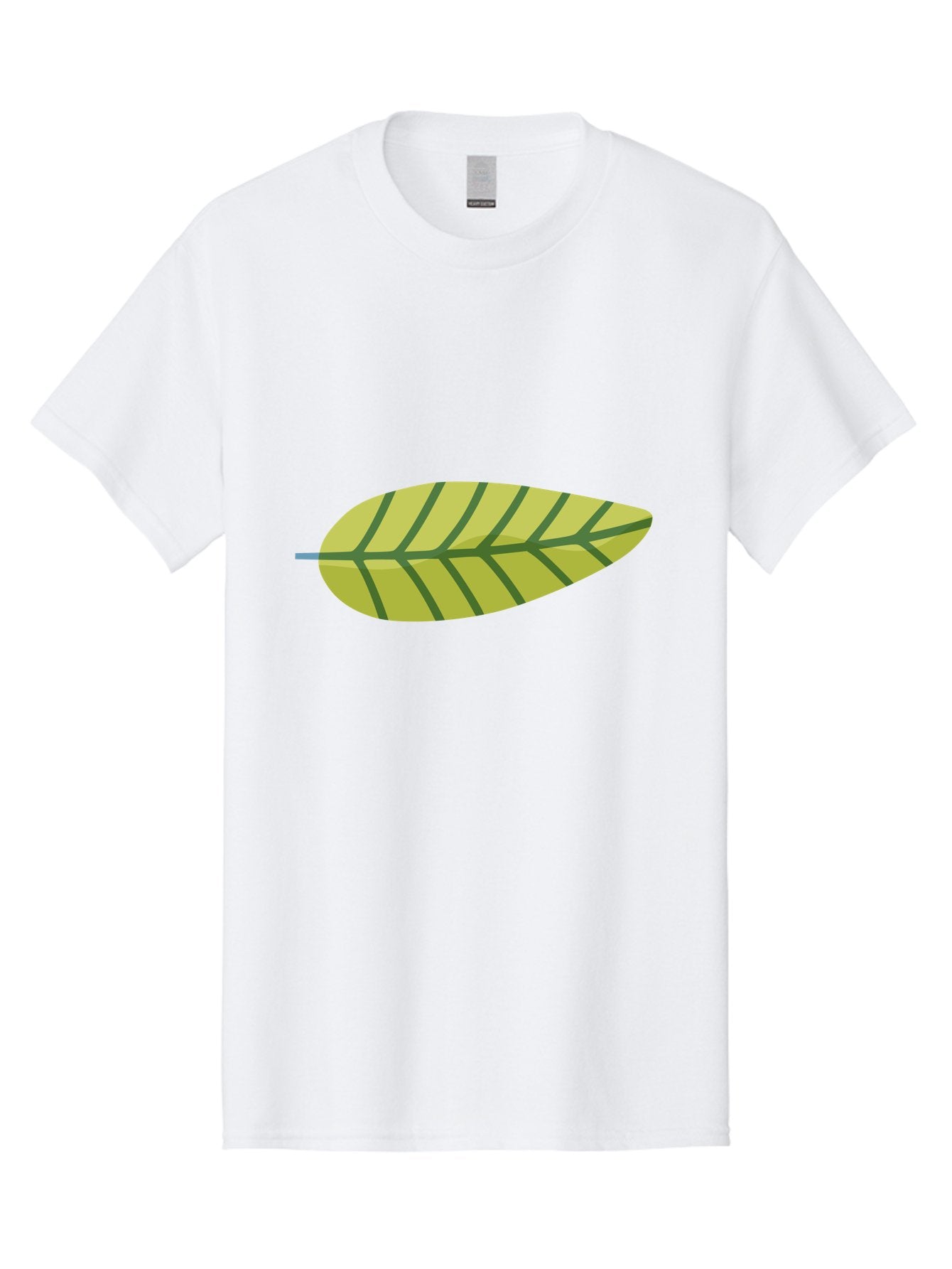 Leaf-1 Men'S Graphic Tee, 100% Cotton, Comfortable Casual Summer Wear, Machine Washable, Simple Leaf Illustration, Yellow Leaf, Dark Green Veins, Minimalist Design, Cartoon Leaf, Nature Graphic, Foliage Art, Leaf Pattern Aad709 9
