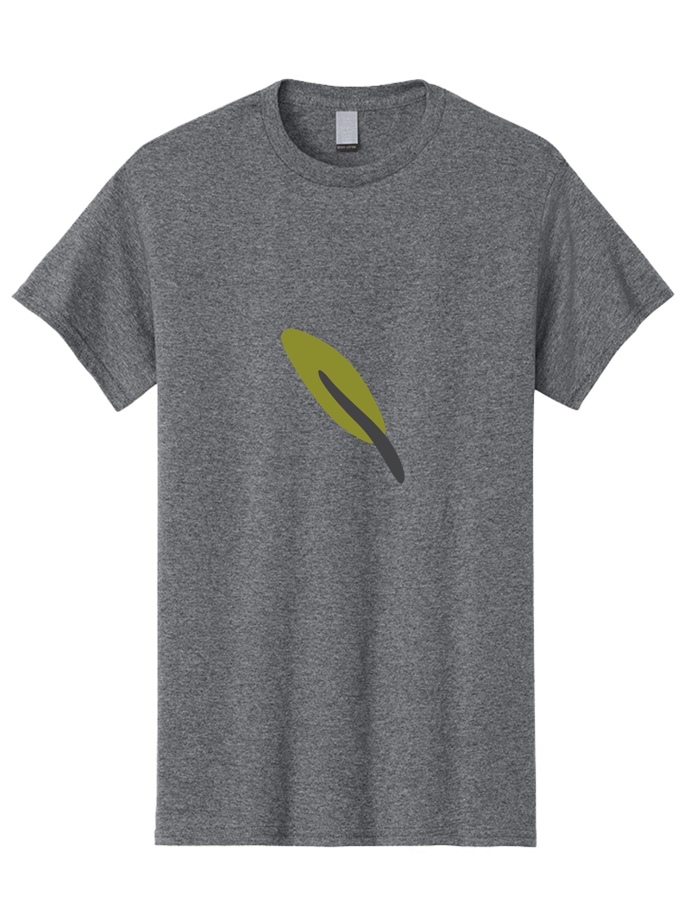 Leaf-3 Men'S Graphic Tee, 100% Cotton, Comfortable Casual Summer Wear, Machine Washable, Leaf Icon, Simple Design, Minimalist Art, Botanical Symbol, Graphic Illustration, Earthy Tones, Digital Art, Foliage Representation Aad711 13