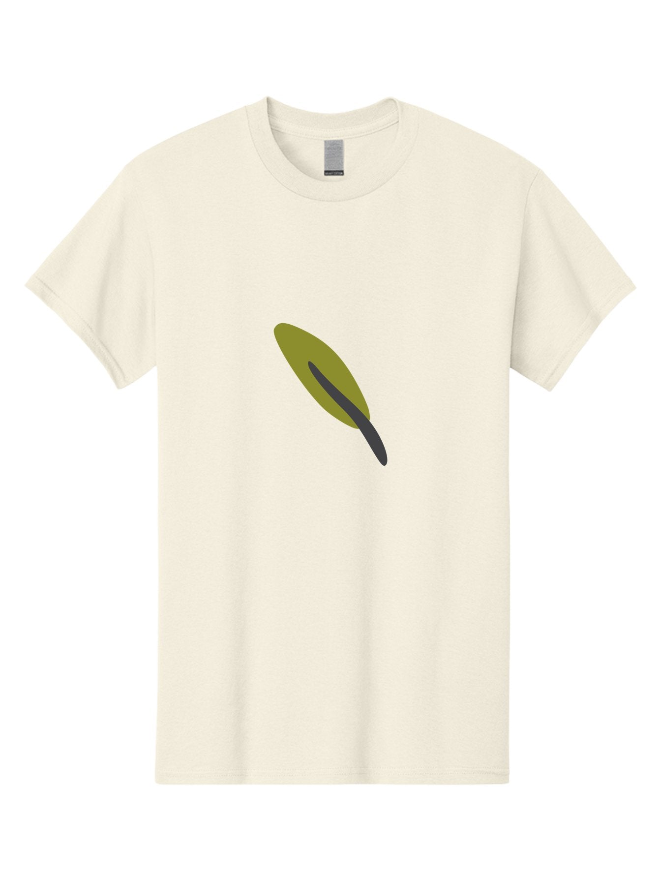 Leaf-3 Men'S Graphic Tee, 100% Cotton, Comfortable Casual Summer Wear, Machine Washable, Leaf Icon, Simple Design, Minimalist Art, Botanical Symbol, Graphic Illustration, Earthy Tones, Digital Art, Foliage Representation Aad711 10